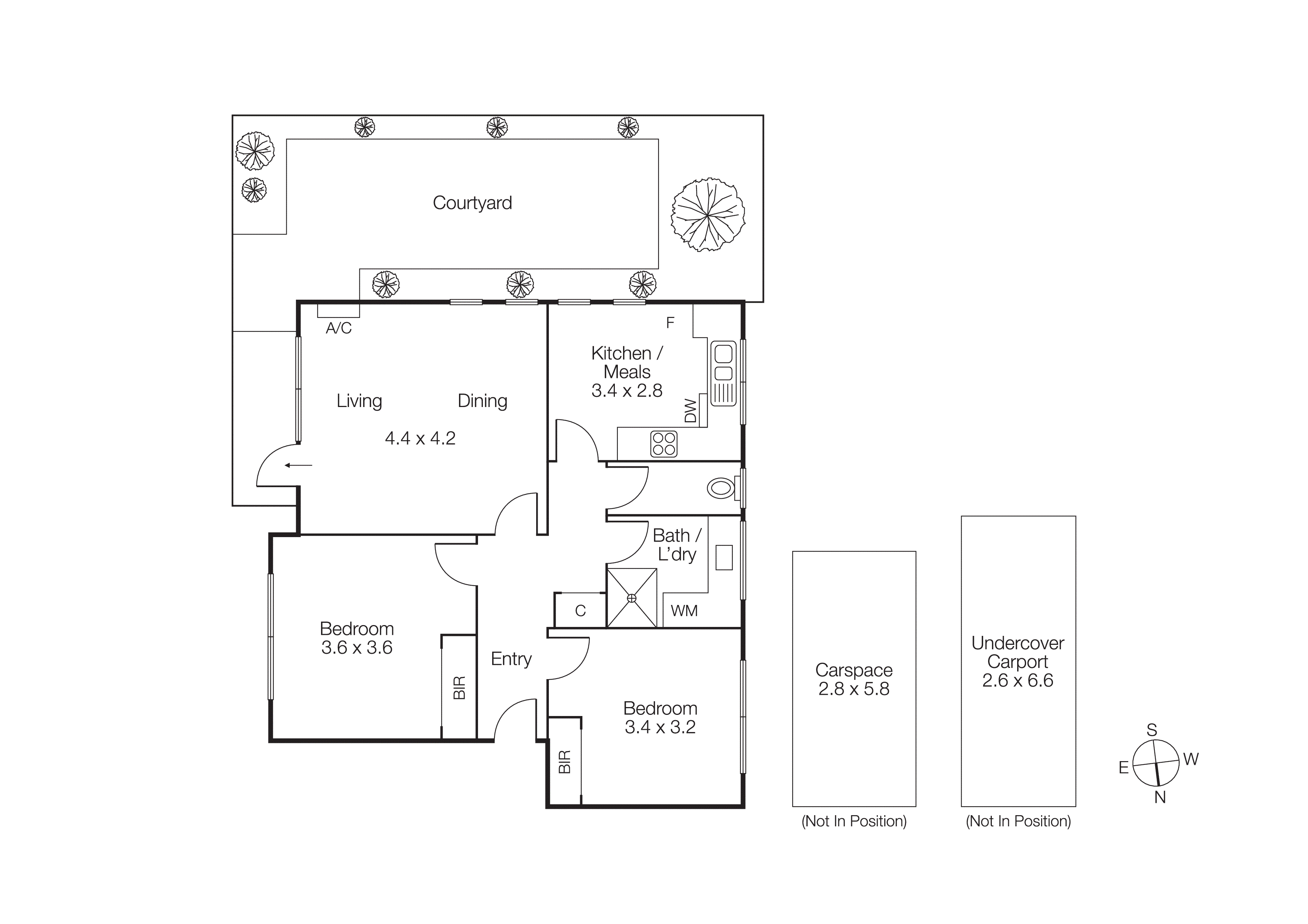 1/44 Wave Street, Elwood VIC 3184 - Floorplan
