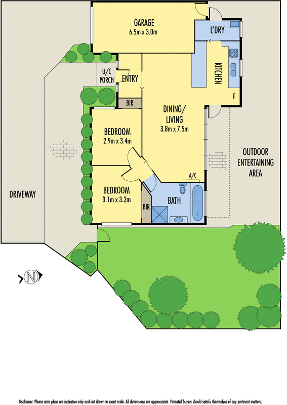 1/44 Wellington Street, Geelong West VIC 3218 - Floorplan