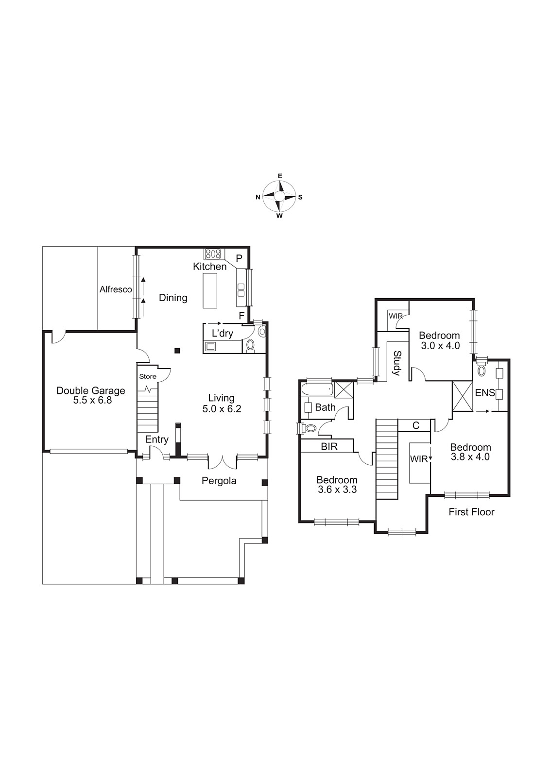 1/44 Wheeler Street, Ormond VIC 3204 - Floorplan
