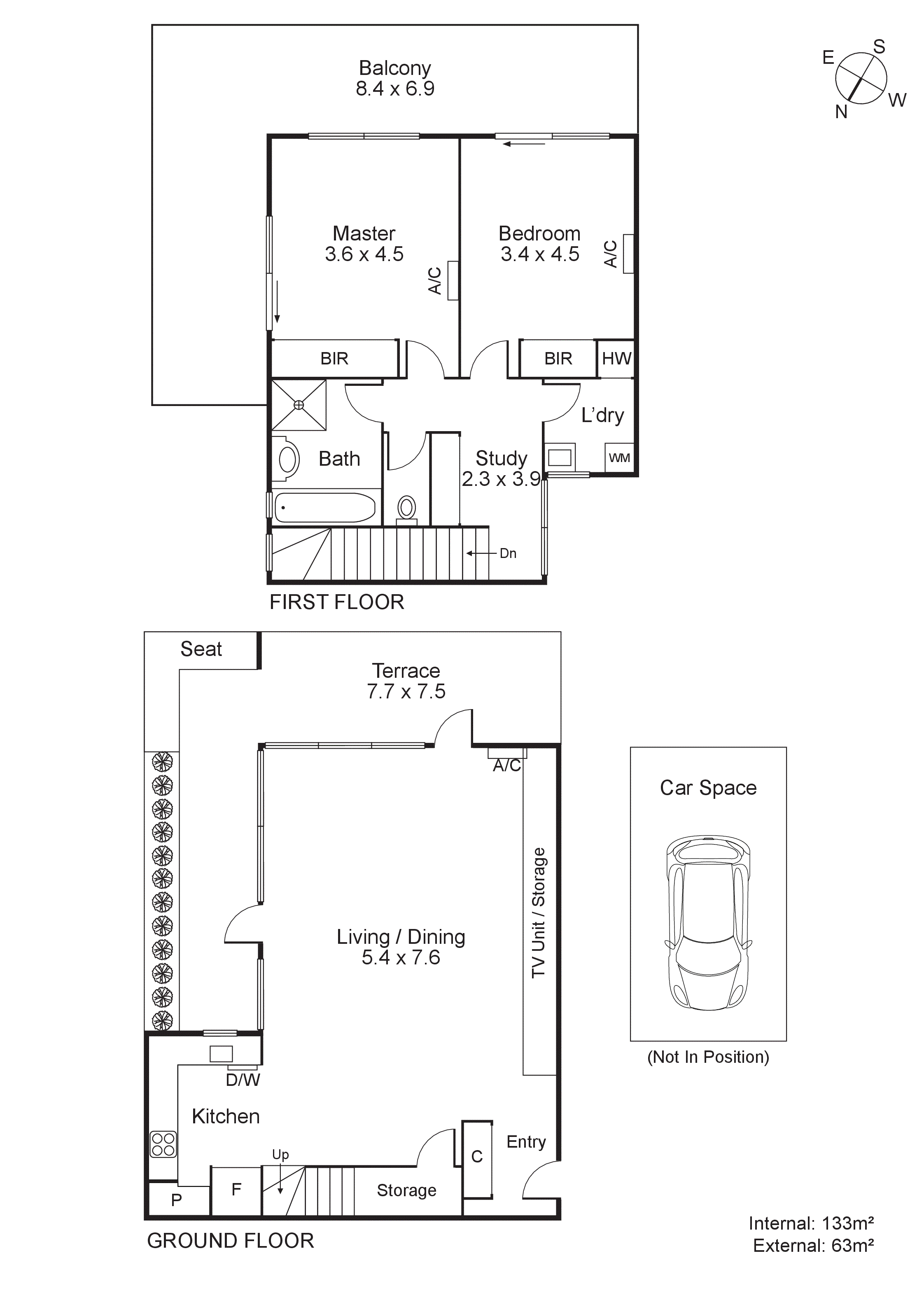 1/440 Hampton Street, Hampton VIC 3188 - Floorplan