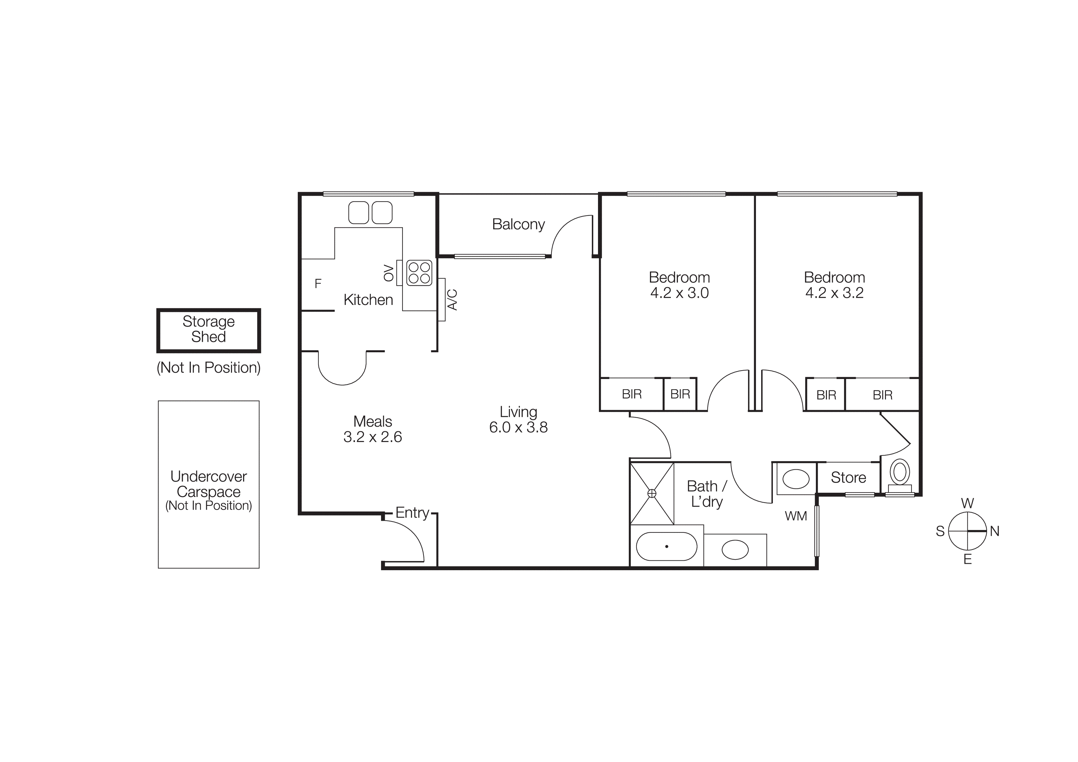 14/41-43 Alma Road, St Kilda VIC 3182 - Floorplan
