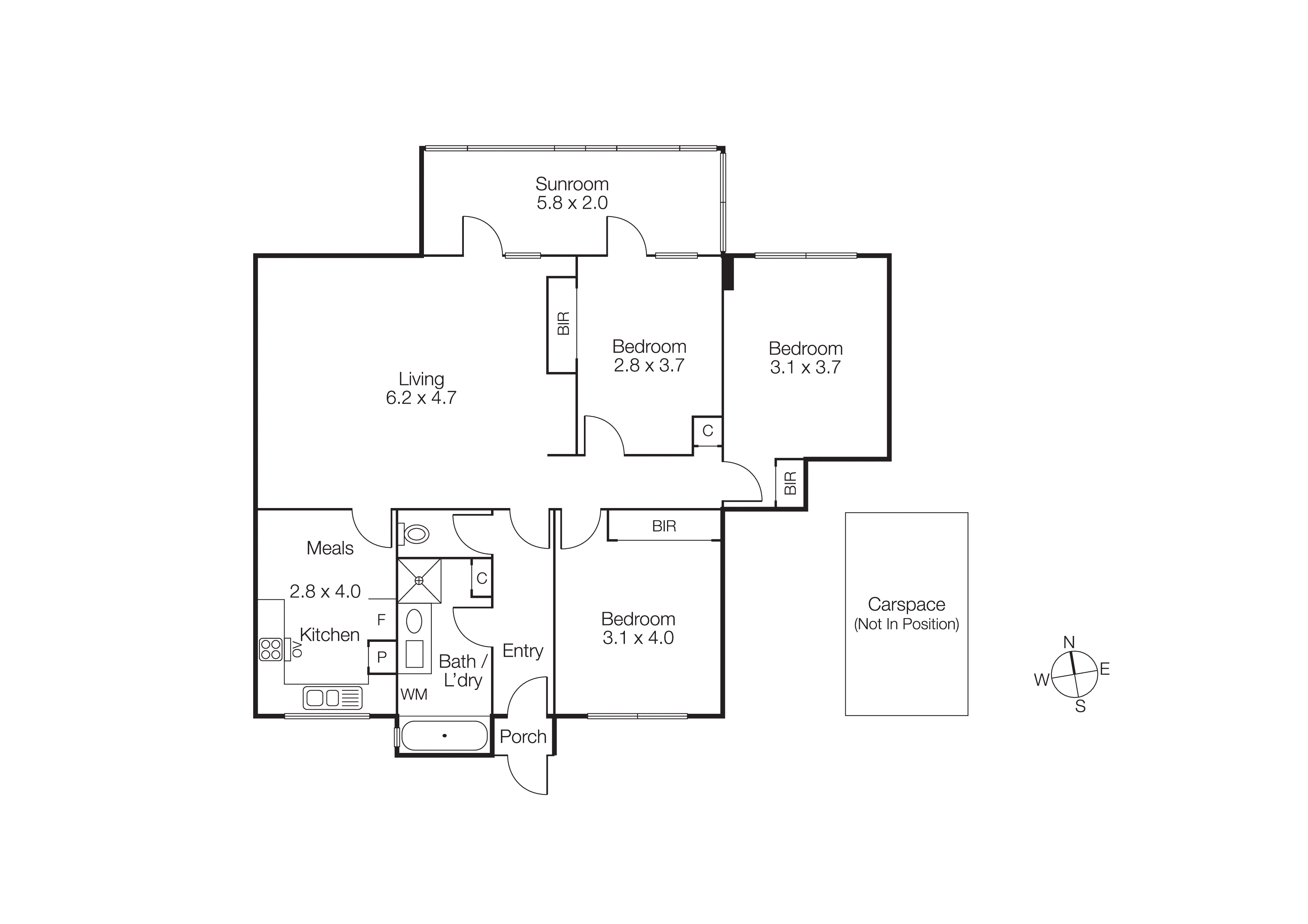 14/41 Chapel Street, St Kilda VIC 3182 - Floorplan