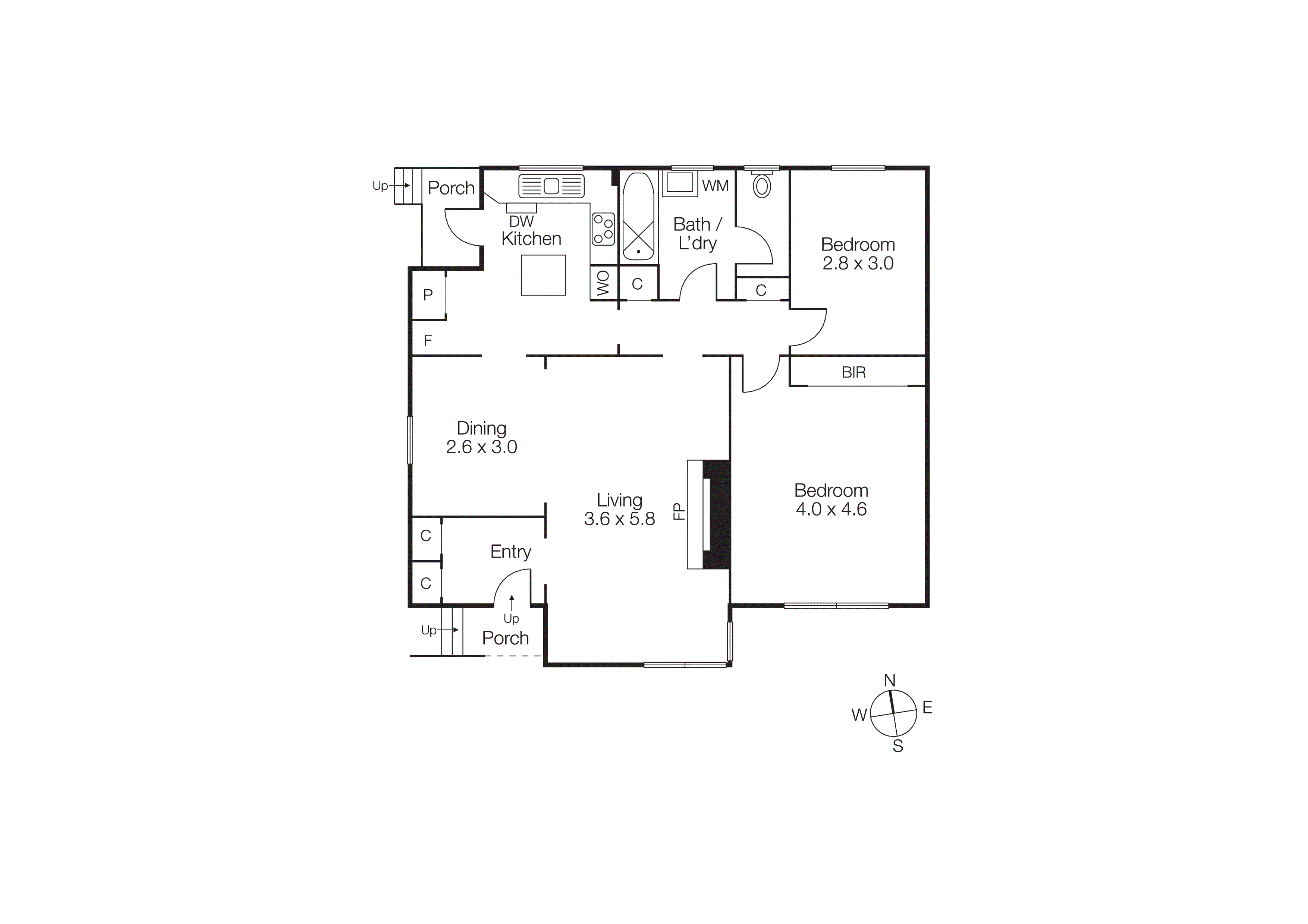 14/45-47 Chapel Street, St Kilda VIC 3182 - Floorplan