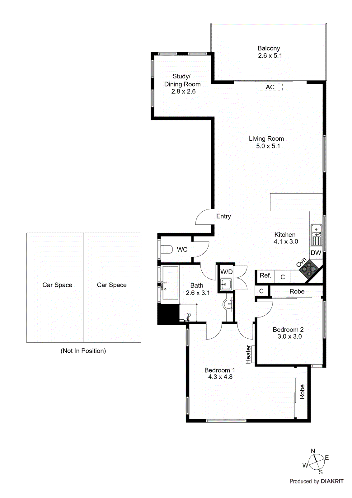 14/464 Beach Road, Beaumaris VIC 3193 - Floorplan