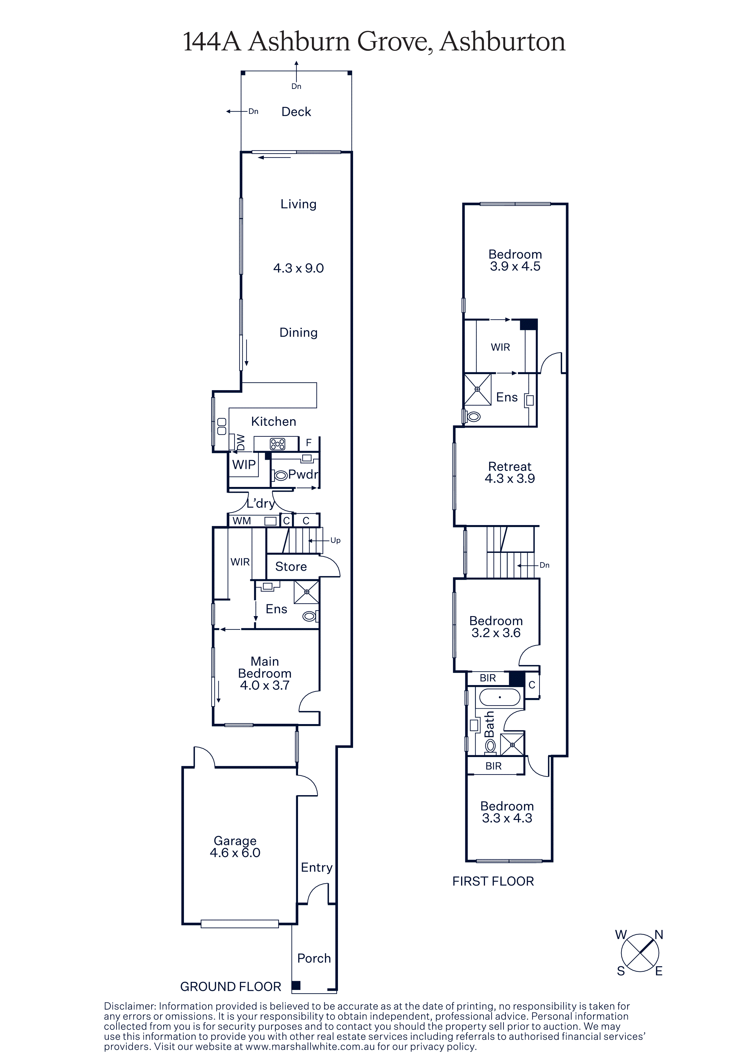 144A Ashburn Grove, Ashburton VIC 3147 - Floorplan