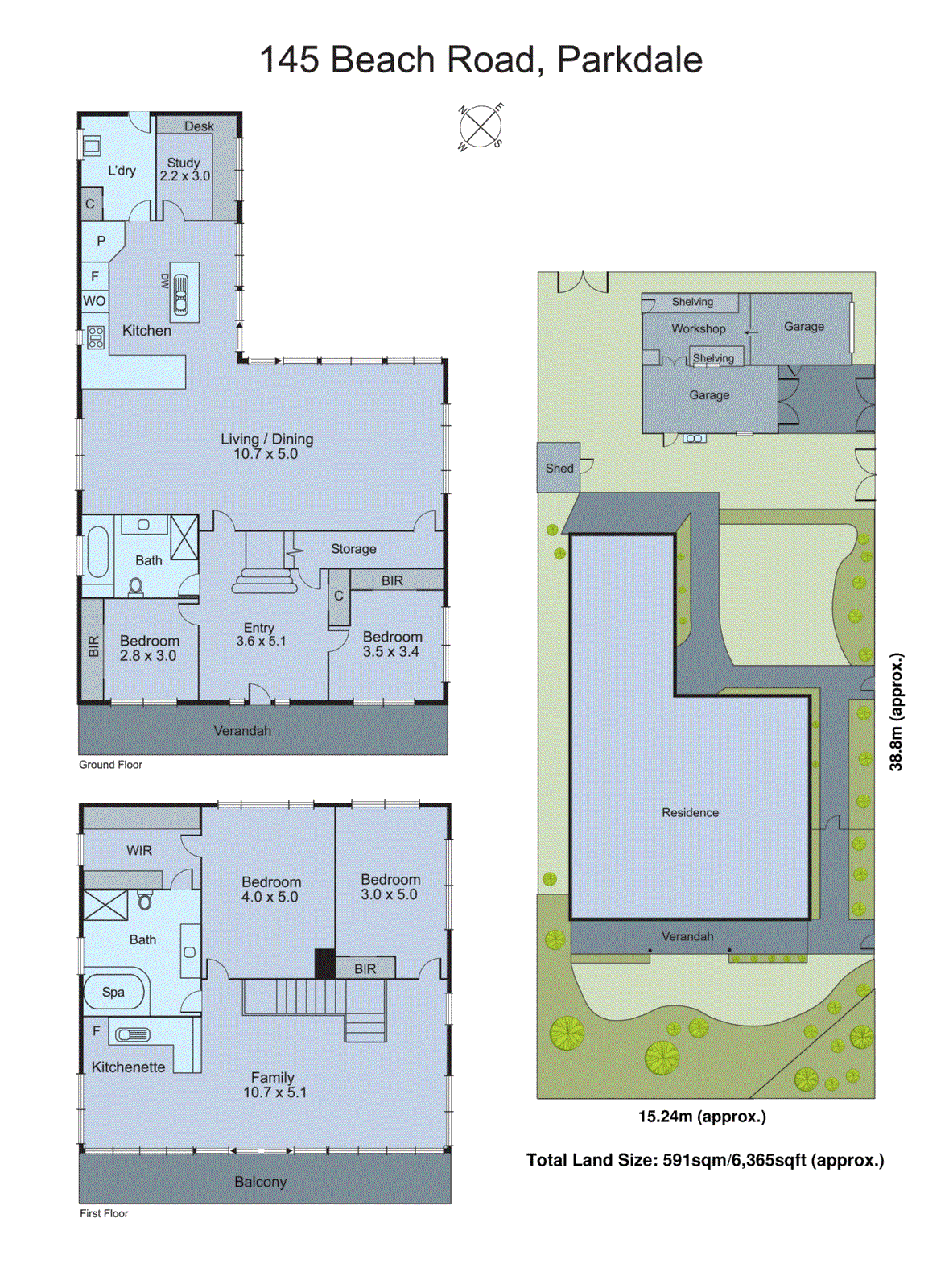 145 Beach Road, Parkdale VIC 3195 - Floorplan