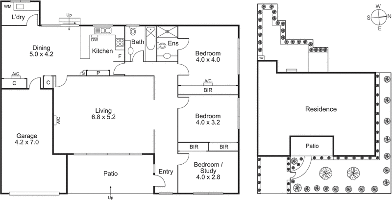 1/45 Carpenter Street, Brighton VIC 3186 - Floorplan