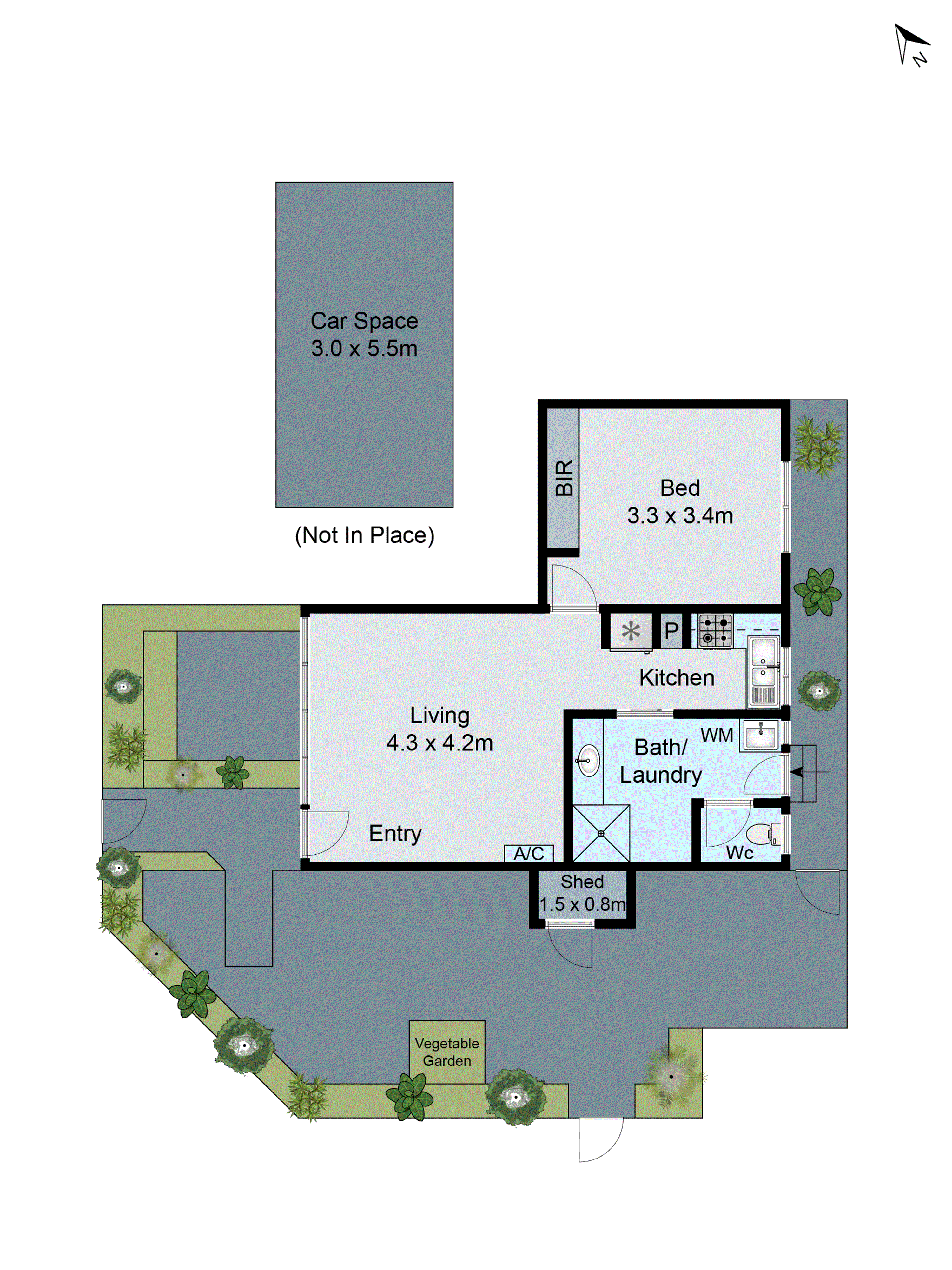 1/45 Francis Street, Belmont VIC 3216 - Floorplan