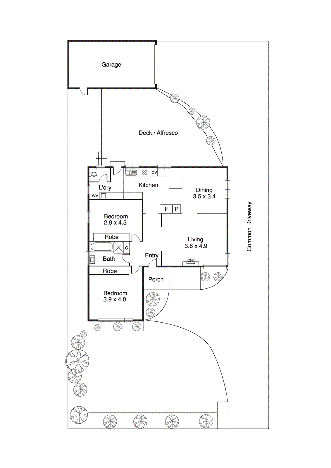 1/45 Latham Street, Bentleigh East VIC 3165 - Floorplan