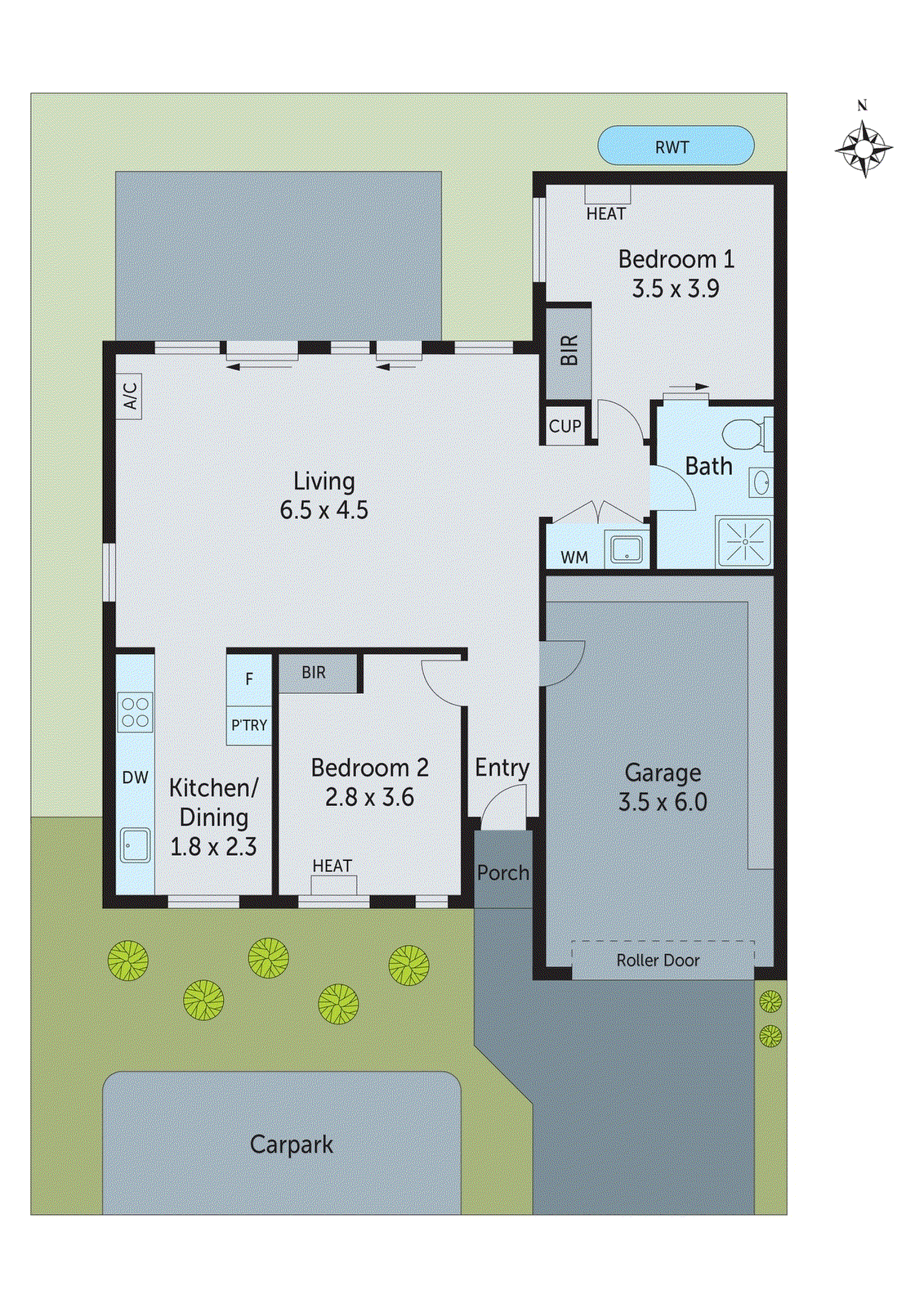 14/5 Oxford Street, Whittington VIC 3219 - Floorplan