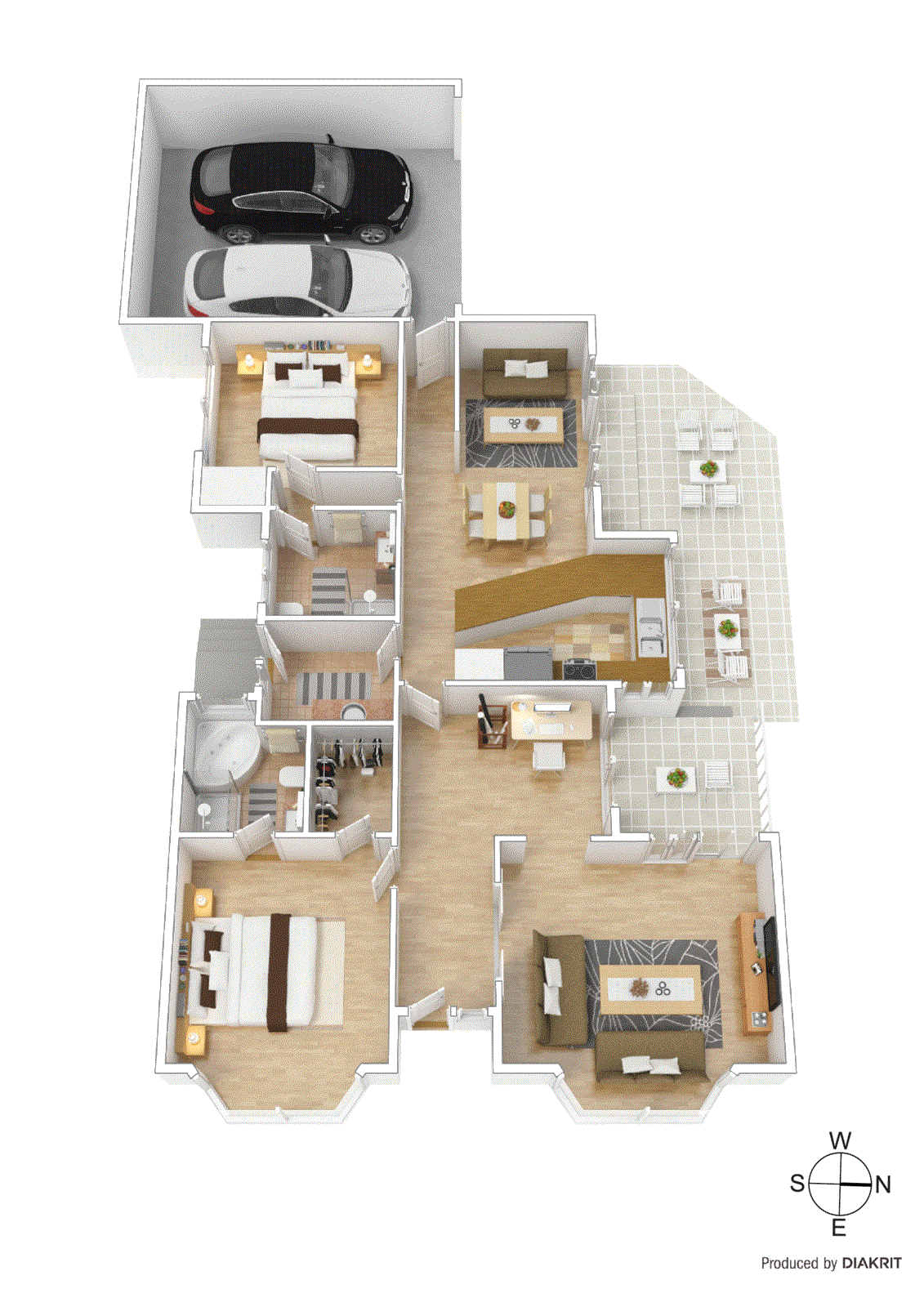 1/45 Sunhill Road, Mount Waverley VIC 3149 - Floorplan