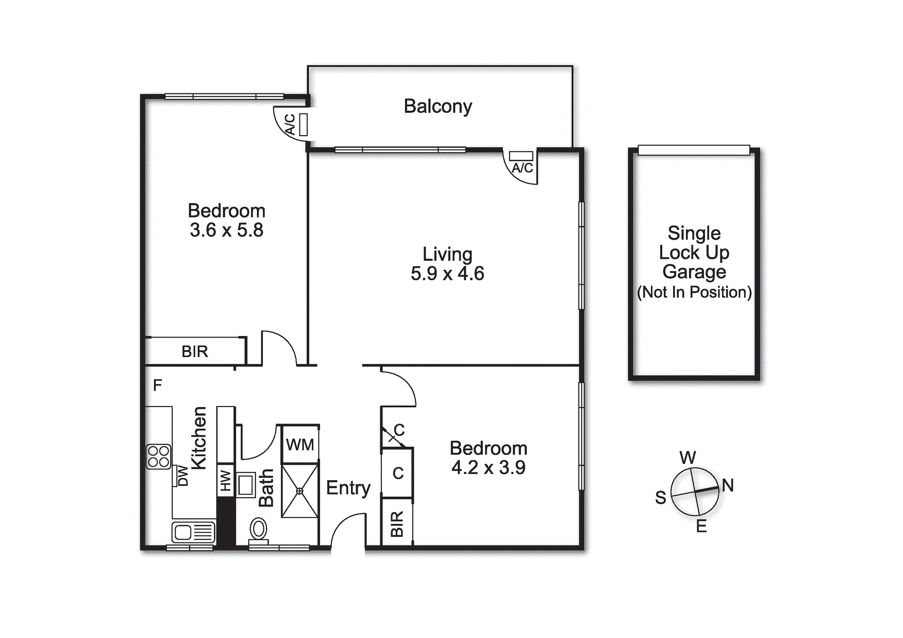 14/530 Toorak Road, Toorak VIC 3142 - Floorplan