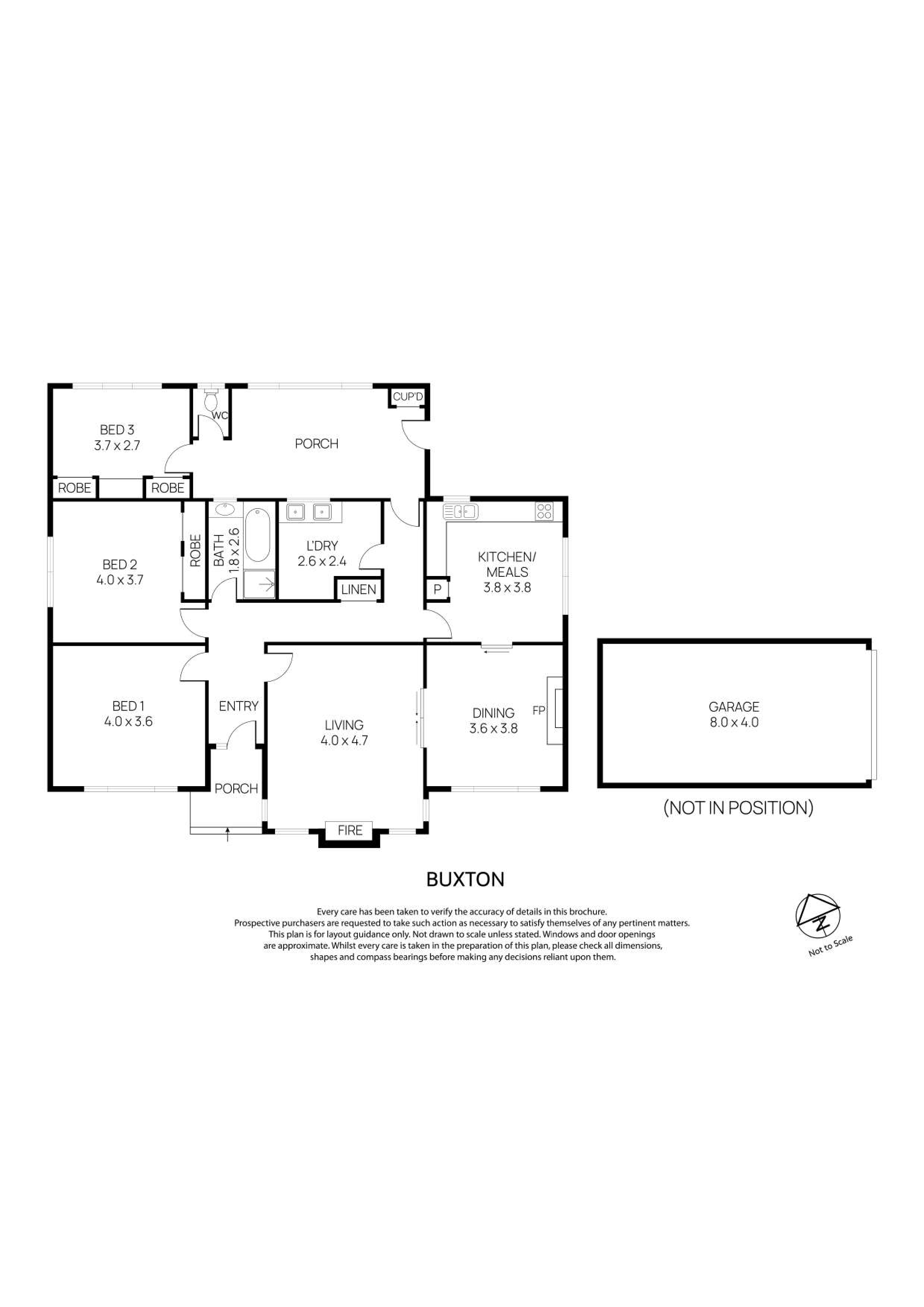 1458 Gregory Street, Lake Wendouree VIC 3350 - Floorplan