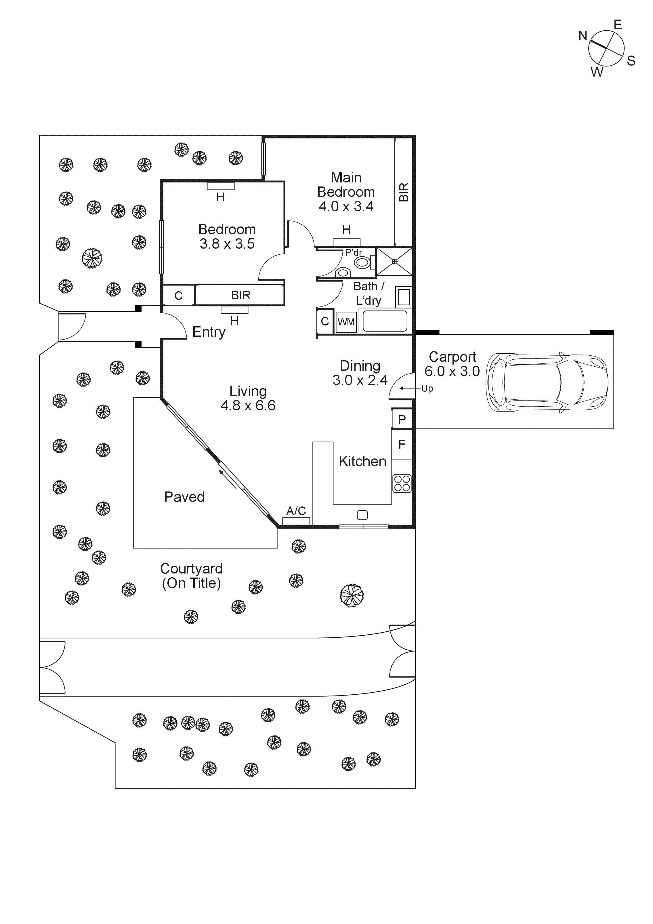 1/46-47 Nepean Highway, Seaford VIC 3198 - Floorplan