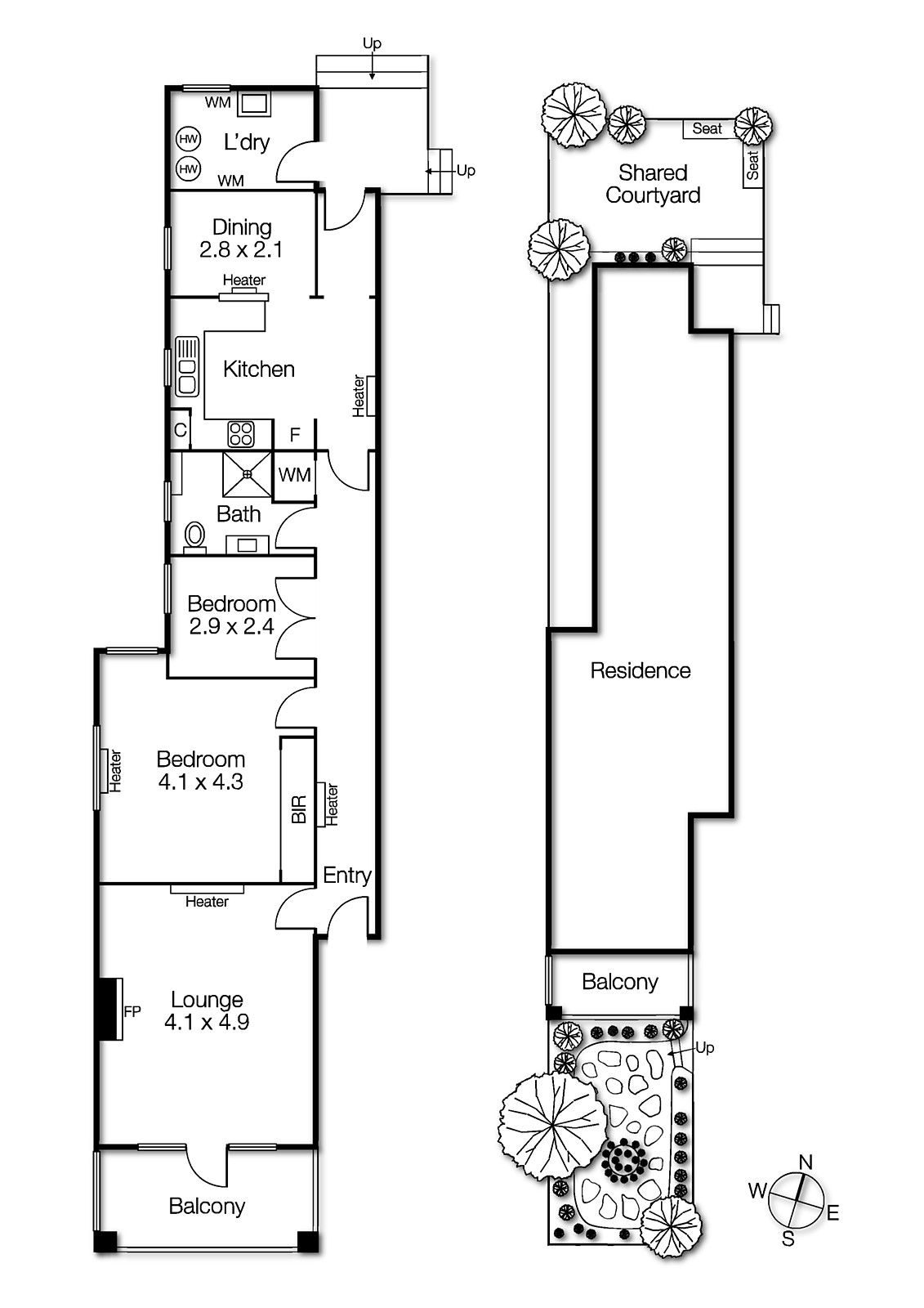 1/46 Blessington Street, St Kilda VIC 3182 - Floorplan
