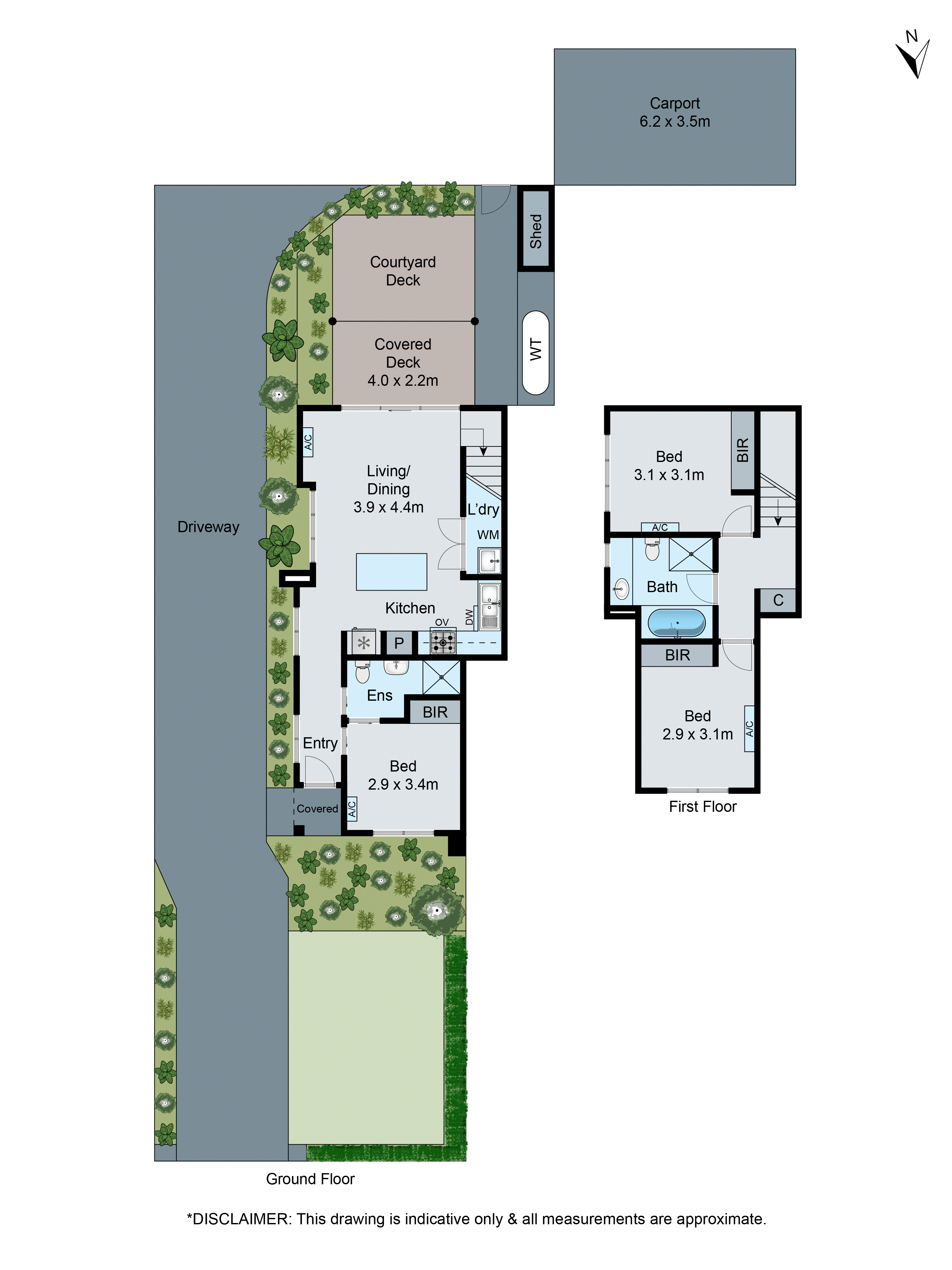 1/46 Edmonds Avenue, Ashwood VIC 3147 - Floorplan