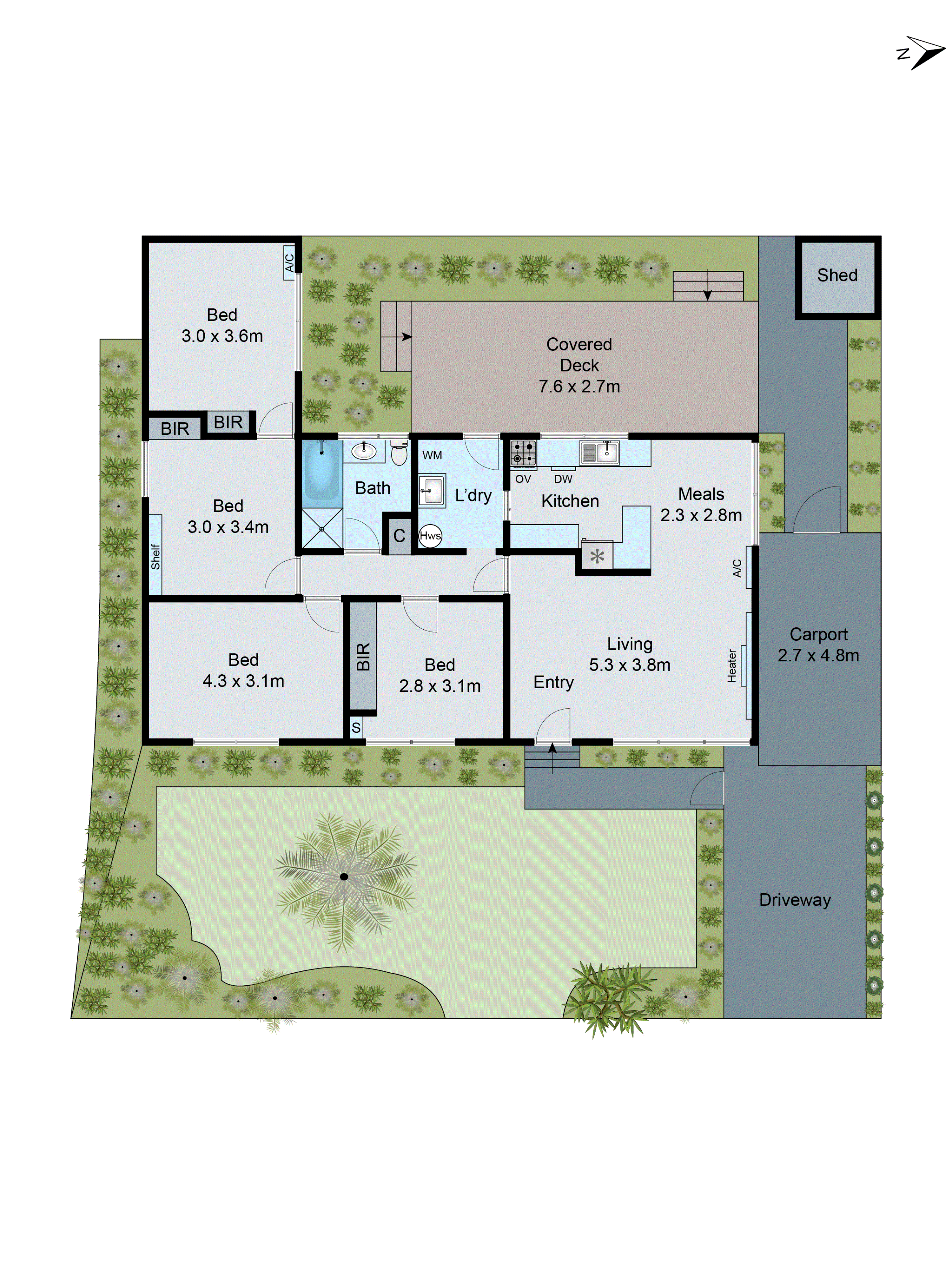1/46 Illuka Crescent, Mount Waverley VIC 3149 - Floorplan