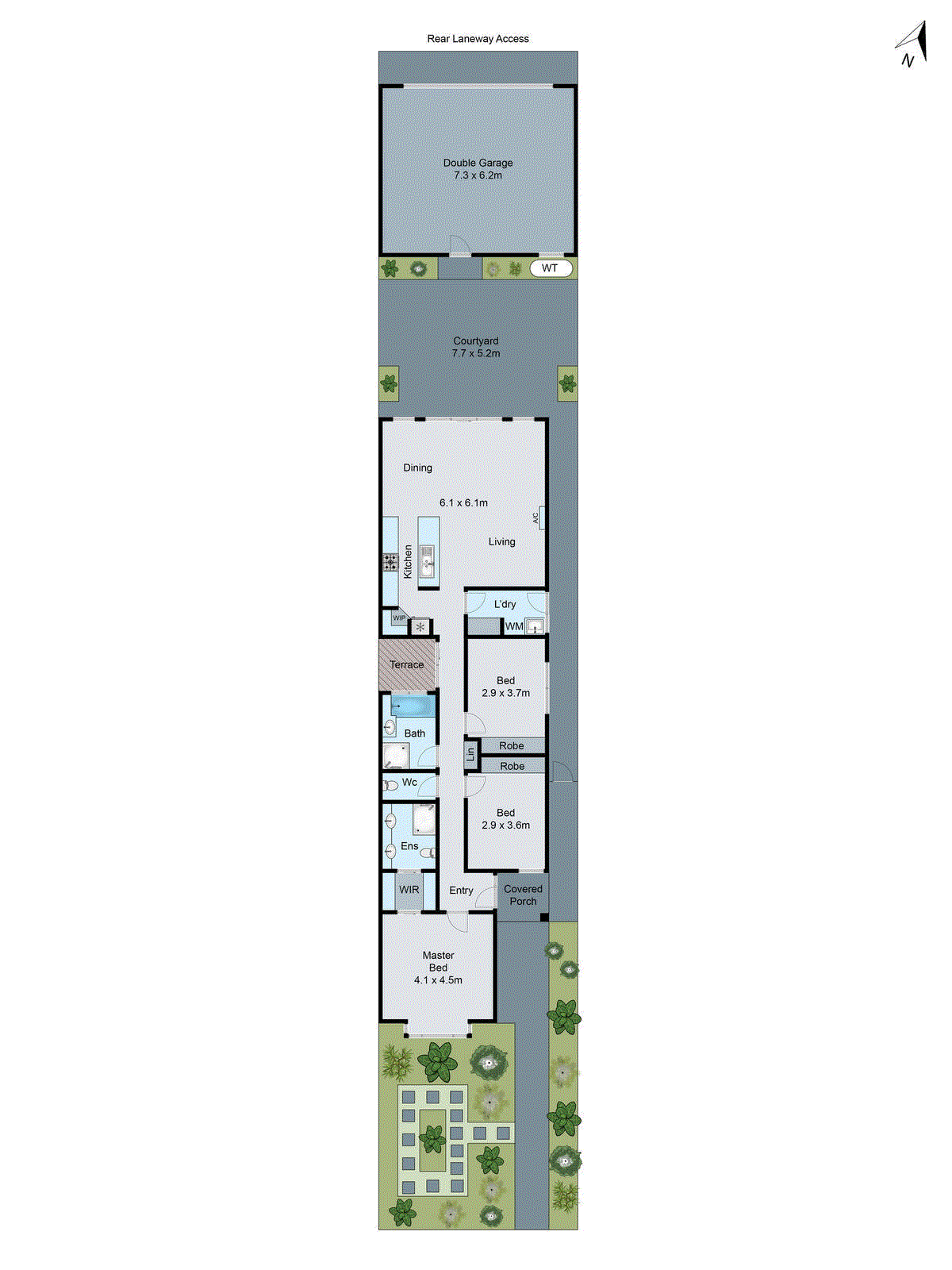 1/46 Wimmera Avenue, Manifold Heights VIC 3218 - Floorplan
