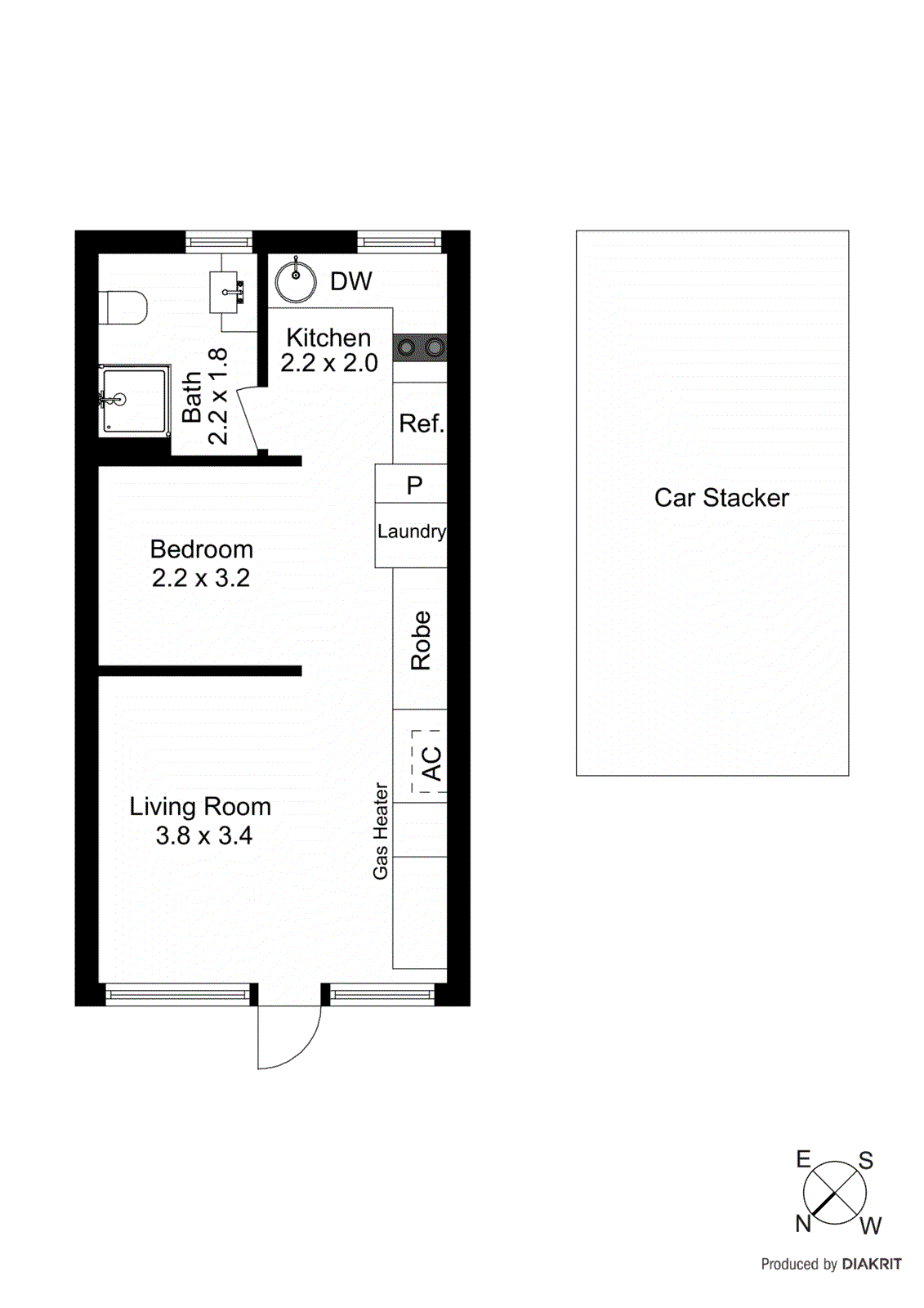 14/62-72 Bay Road, Sandringham VIC 3191 - Floorplan