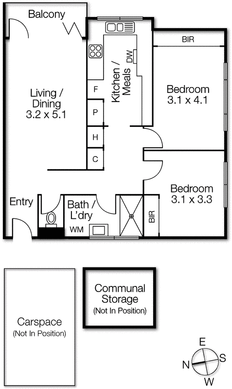 14/66 Chapel Street, St Kilda VIC 3182 - Floorplan