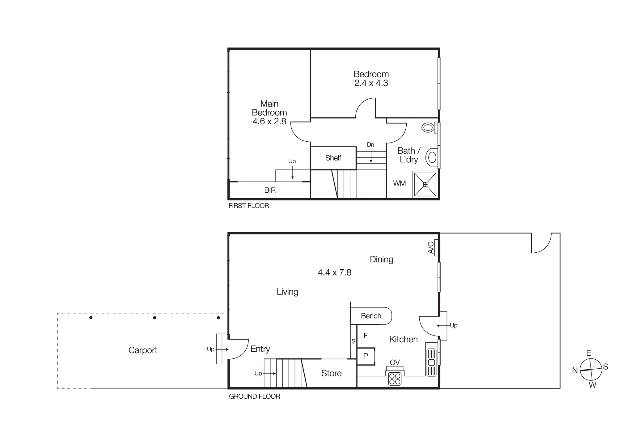 1/467 New Street, BRIGHTON VIC 3186 - Floorplan