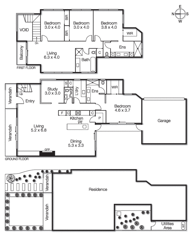 146a Ludstone Street, Hampton VIC 3188 - Floorplan