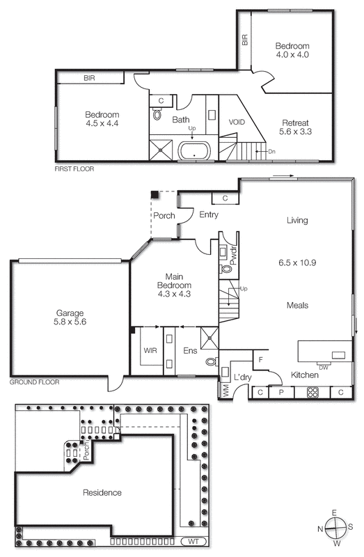146b Ludstone Street, Hampton VIC 3188 - Floorplan