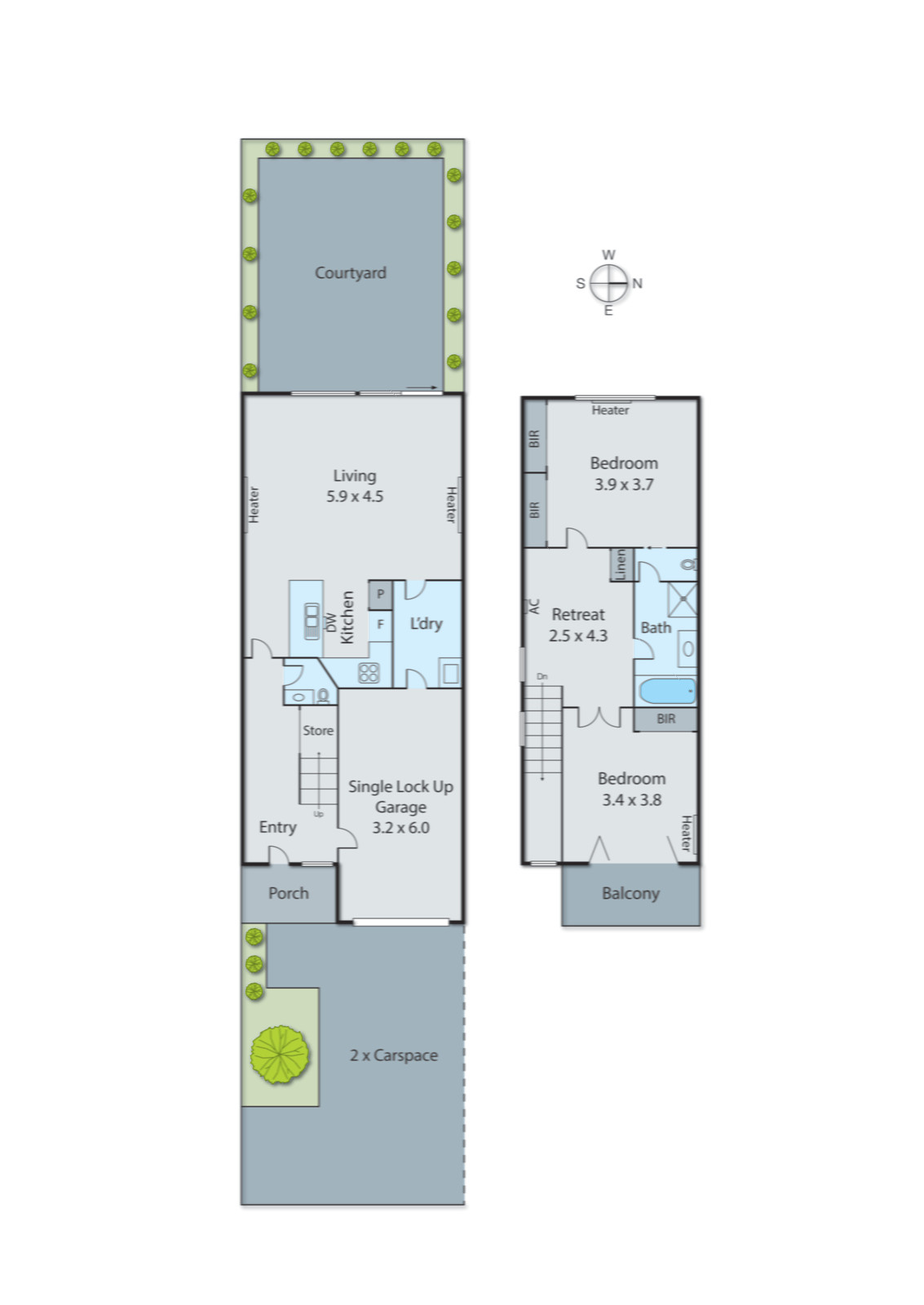 14/7-13 Graham Road, Highett VIC 3190 - Floorplan