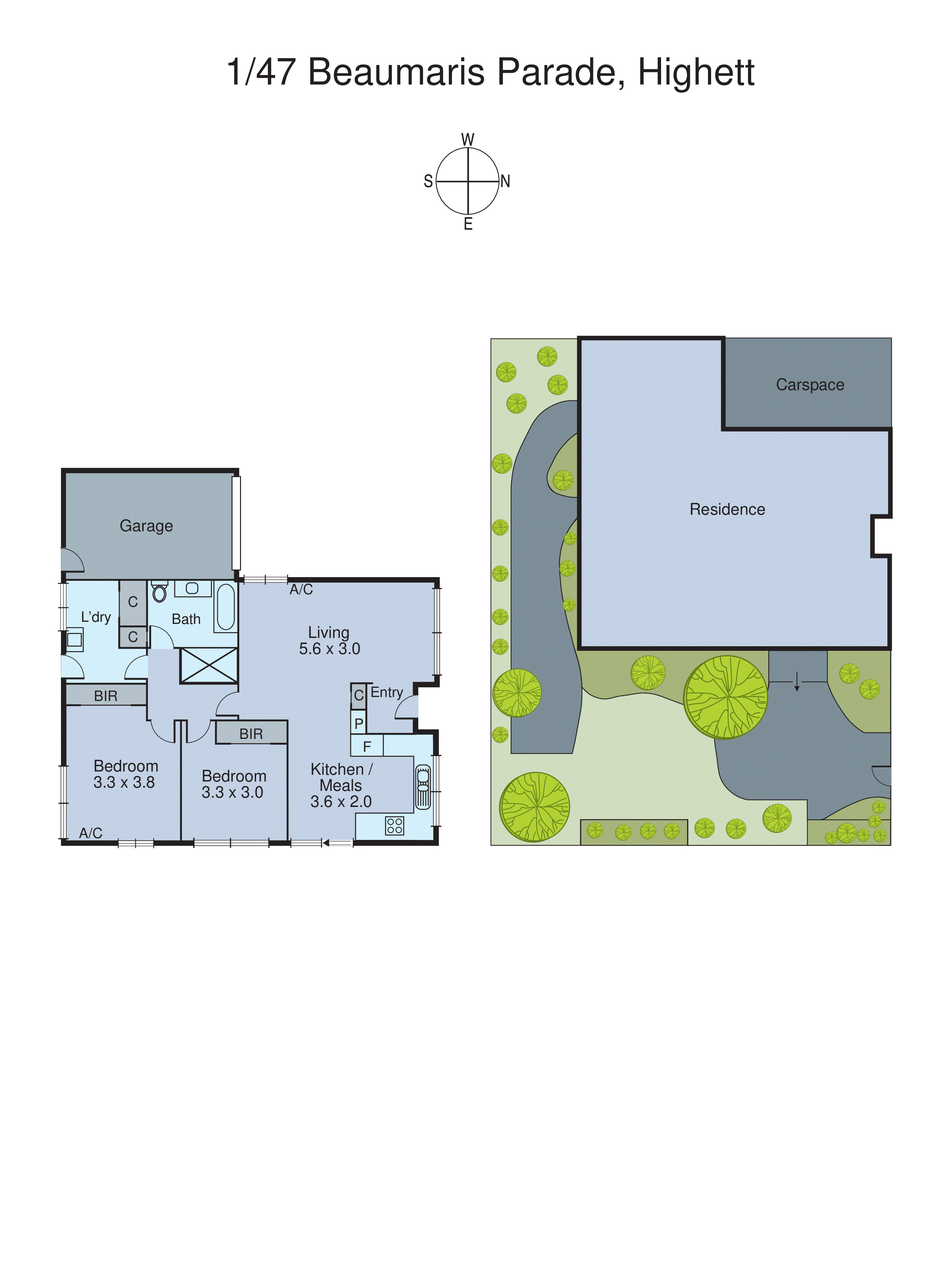 1/47 Beaumaris Parade, Highett VIC 3190 - Floorplan