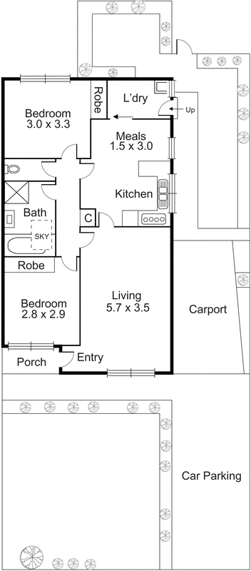 1/47 Carlyon Street, Ormond VIC 3204 - Floorplan
