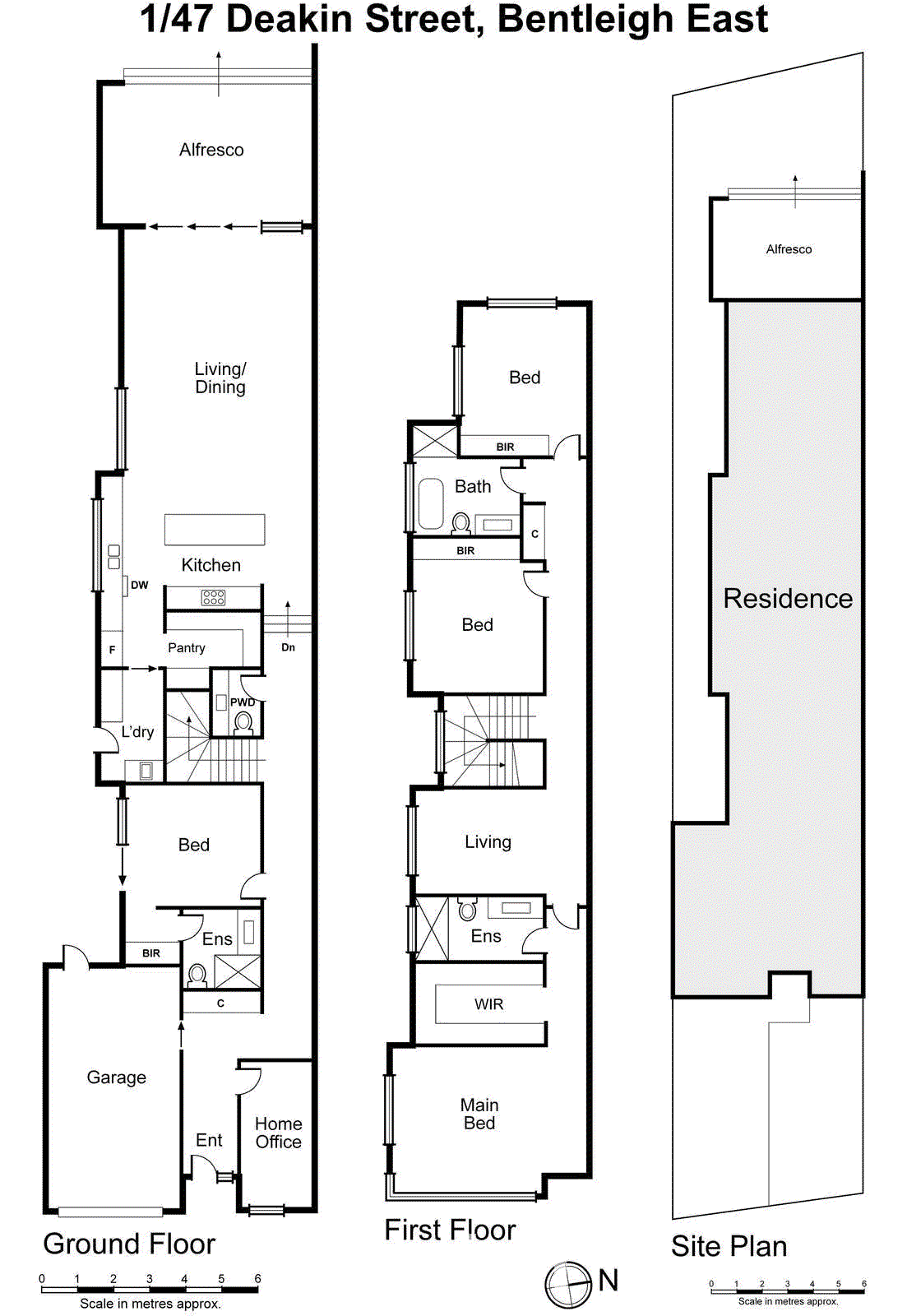 1/47 Deakin Street, Bentleigh East VIC 3165 - Floorplan