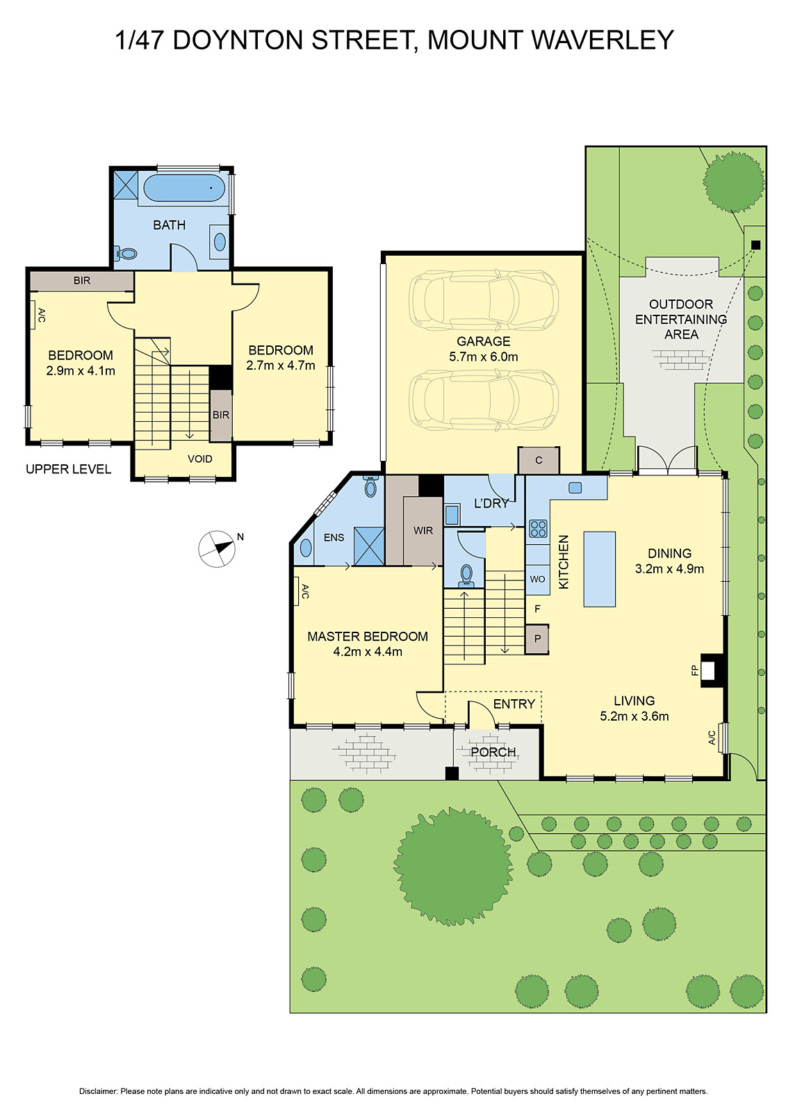 1/47 Doynton Parade, Mount Waverley VIC 3149 - Floorplan