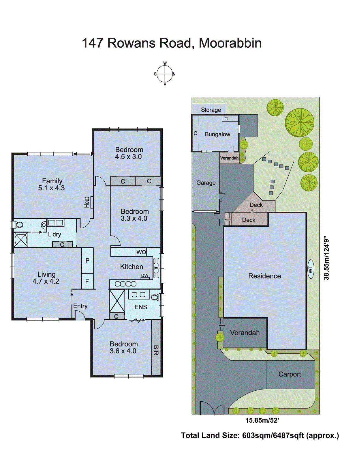 147 Rowans Road, Moorabbin VIC 3189 - Floorplan