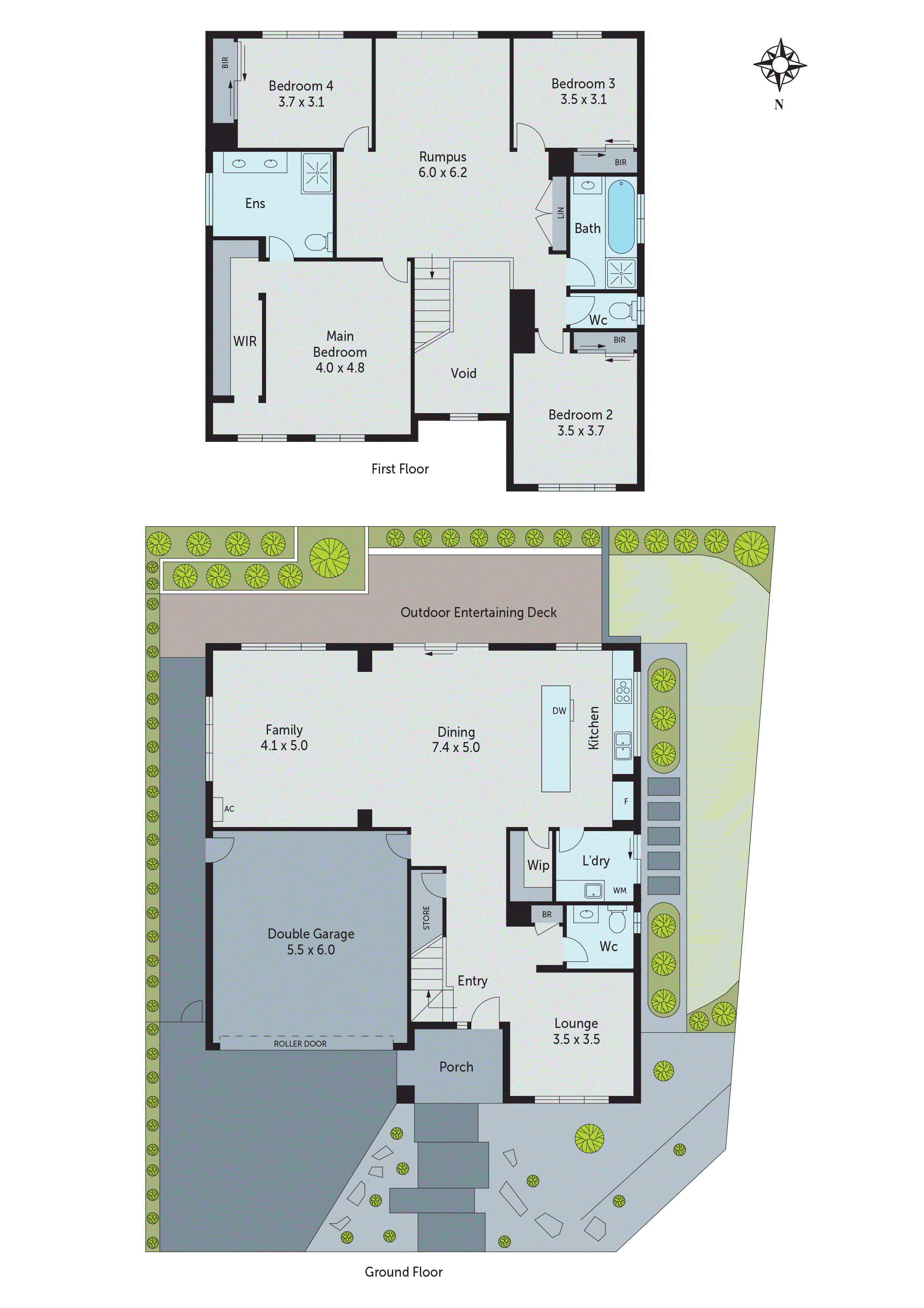 147 Stoneleigh Crescent, Highton VIC 3216 - Floorplan