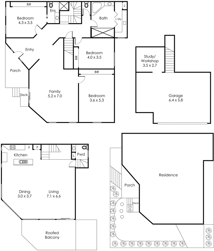 1/47 The Corso, Parkdale VIC 3195 - Floorplan