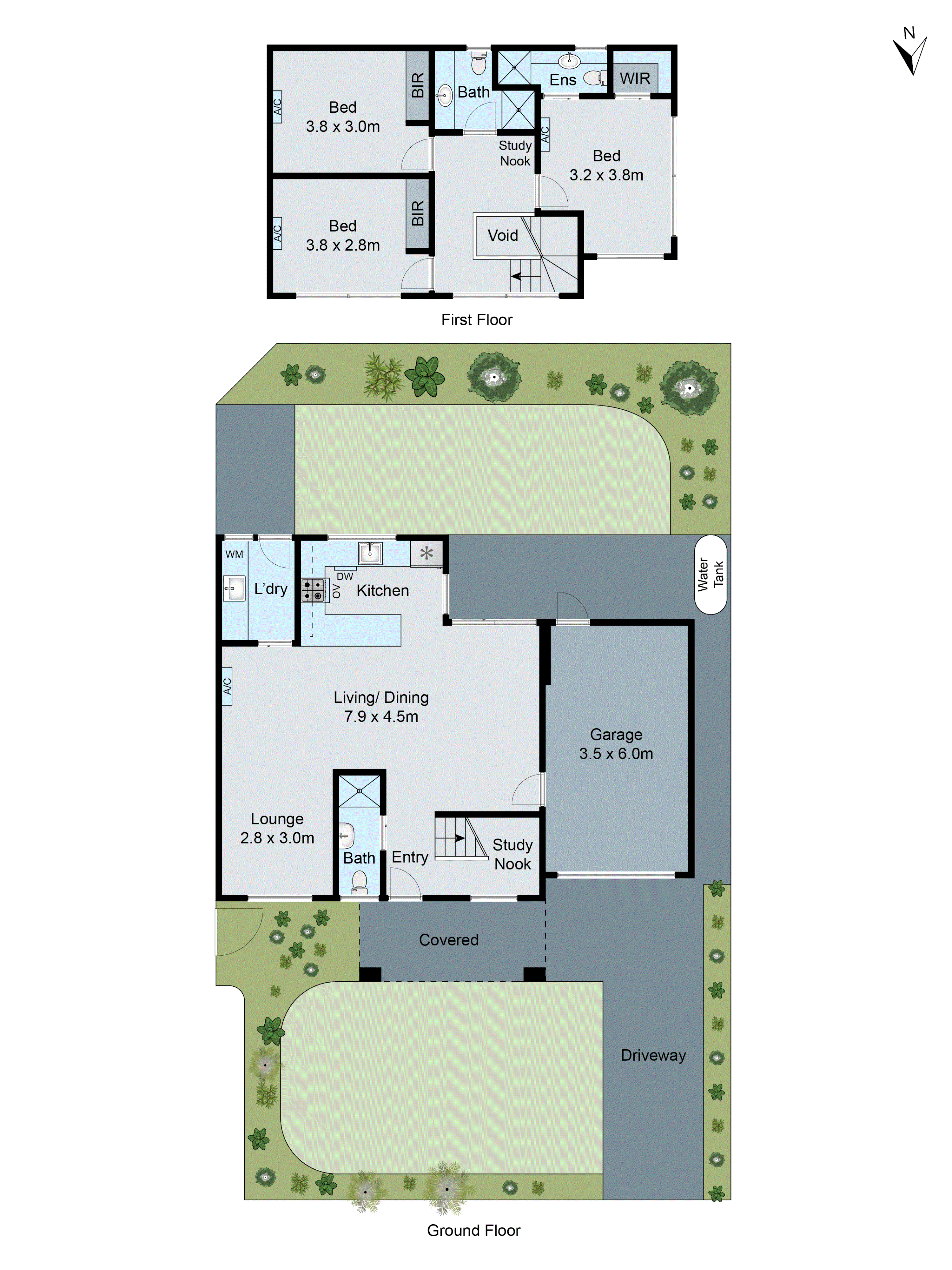 1/48 McMillan Street, Clayton South VIC 3169 - Floorplan