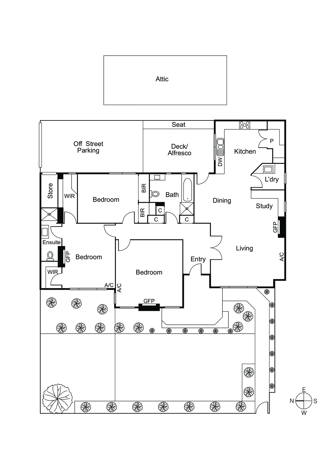 1/48 Queen Street, Ormond VIC 3204 - Floorplan