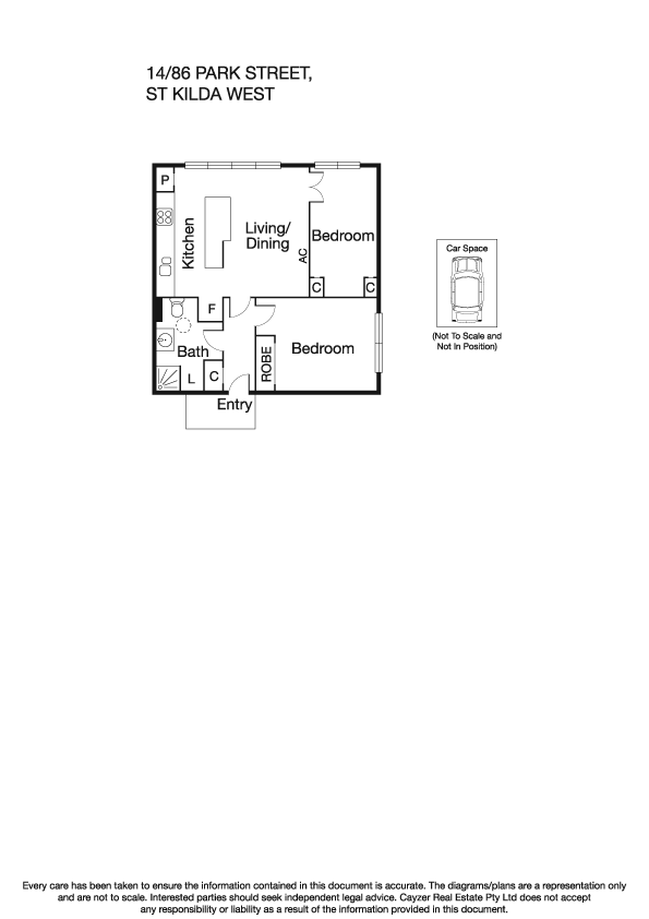 14/86 Park Street, ST KILDA WEST VIC 3182 - Floorplan