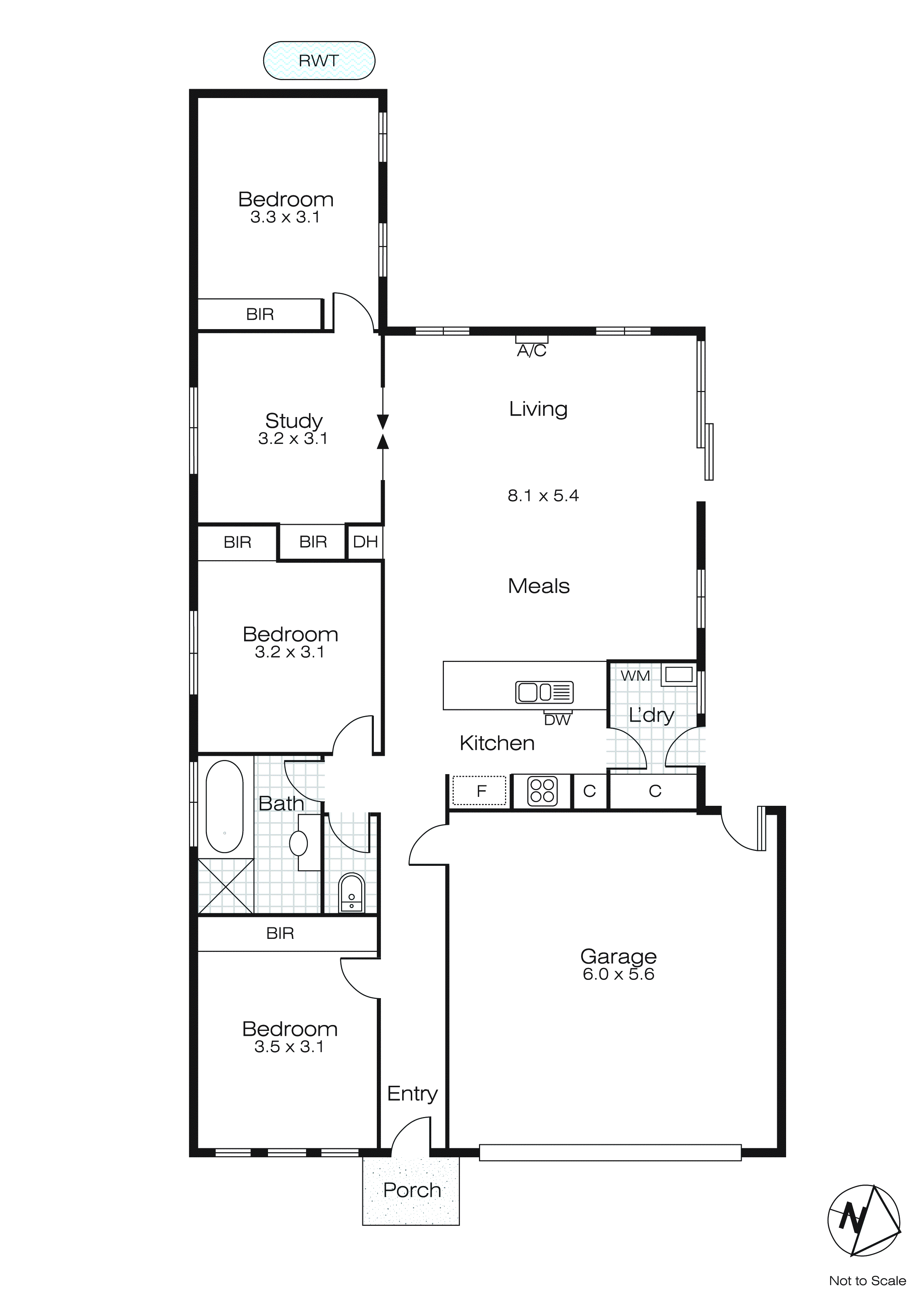148b Mansfield Avenue, Mount Clear VIC 3350 - Floorplan