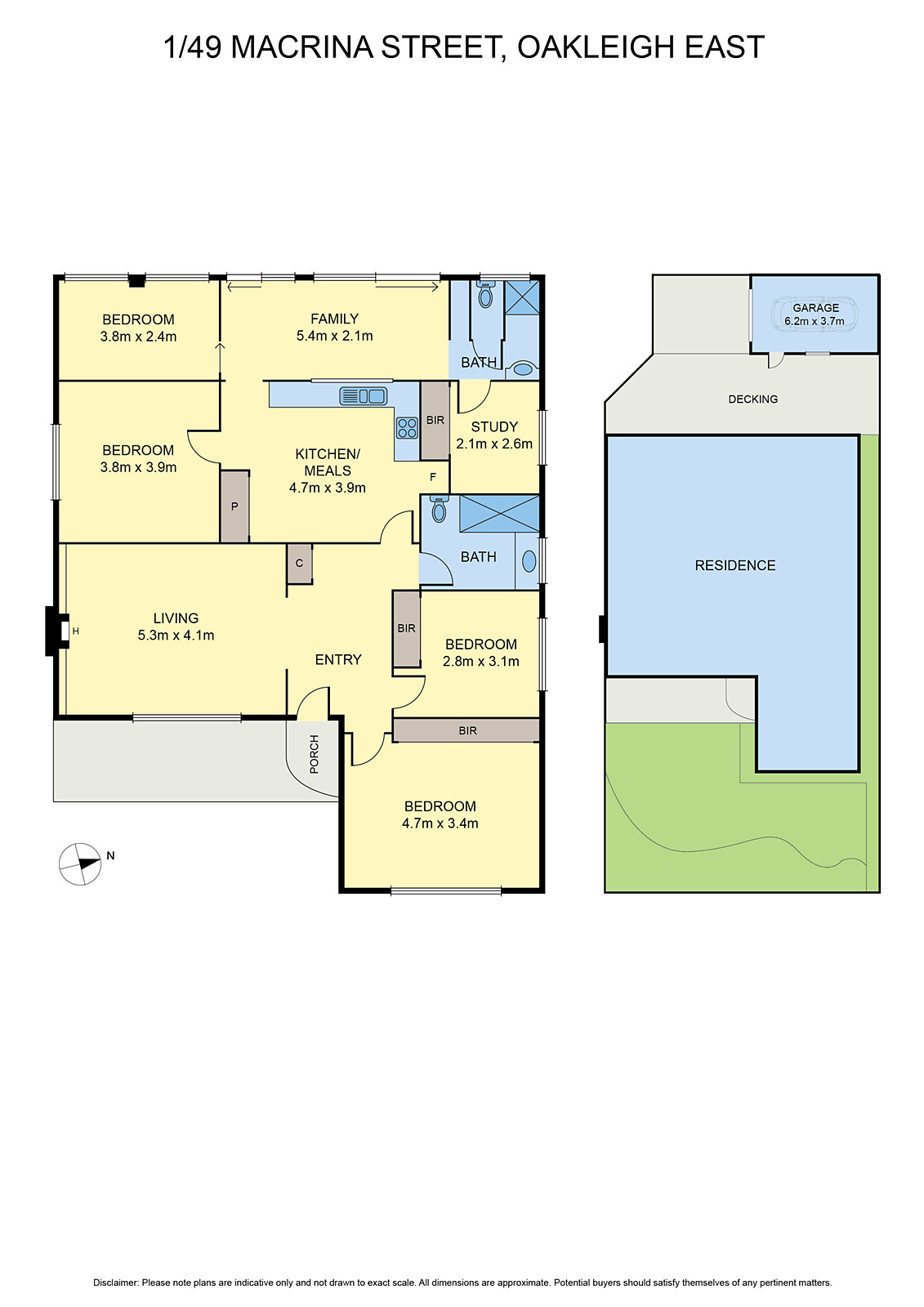 1/49 Macrina Street, Oakleigh East VIC 3166 - Floorplan