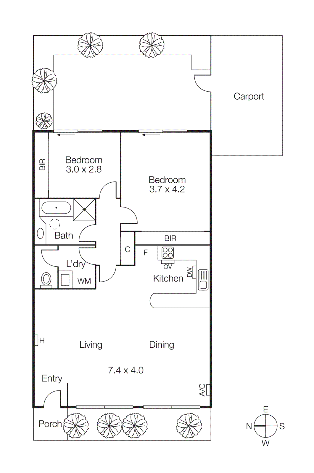 14/9 Maxflo Court, Highett VIC 3190 - Floorplan