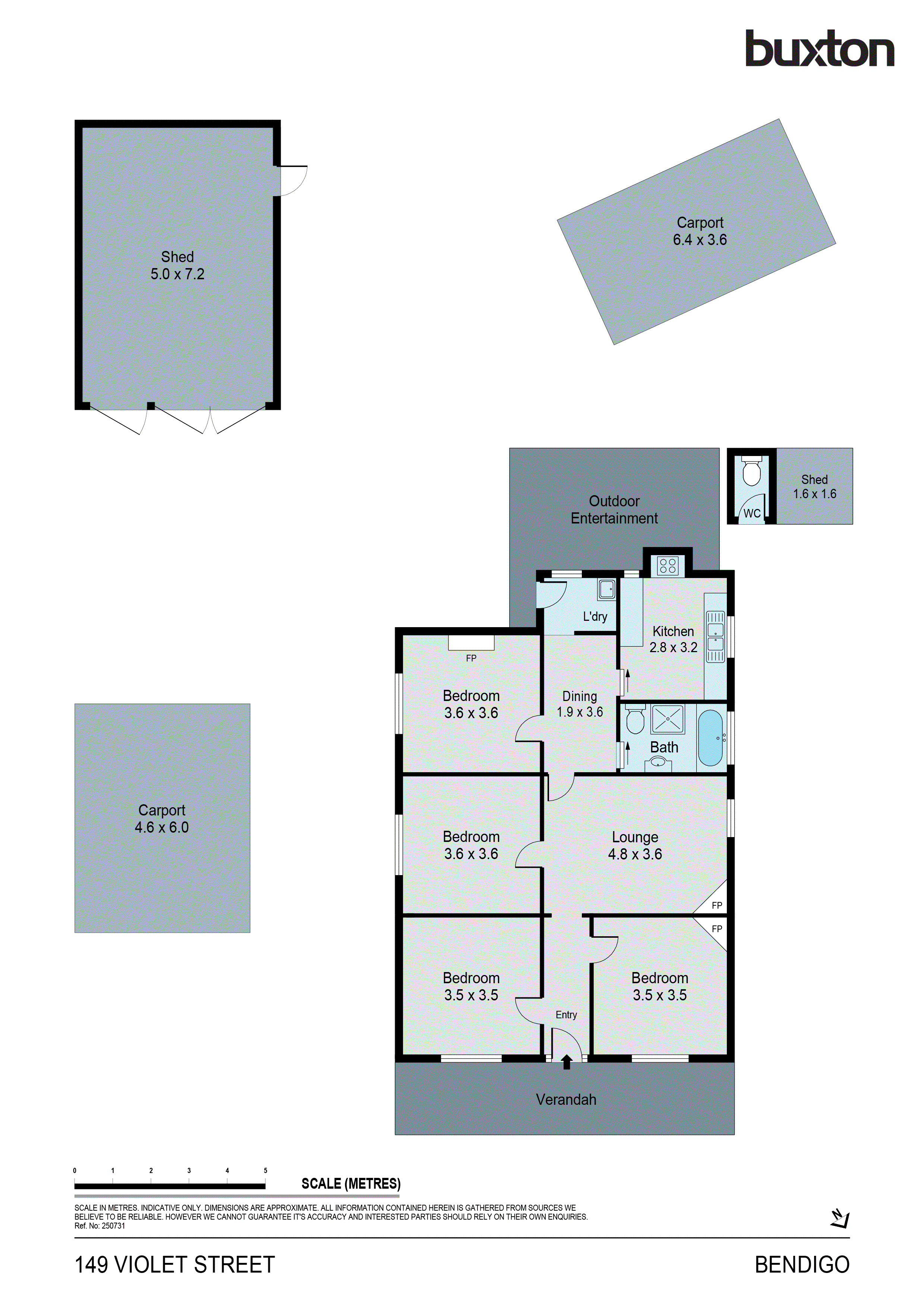 149 Violet Street, Bendigo VIC 3550 - Floorplan