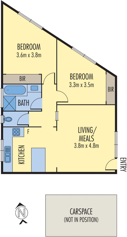 1/490 Haughton Road, Clayton South VIC 3169 - Floorplan