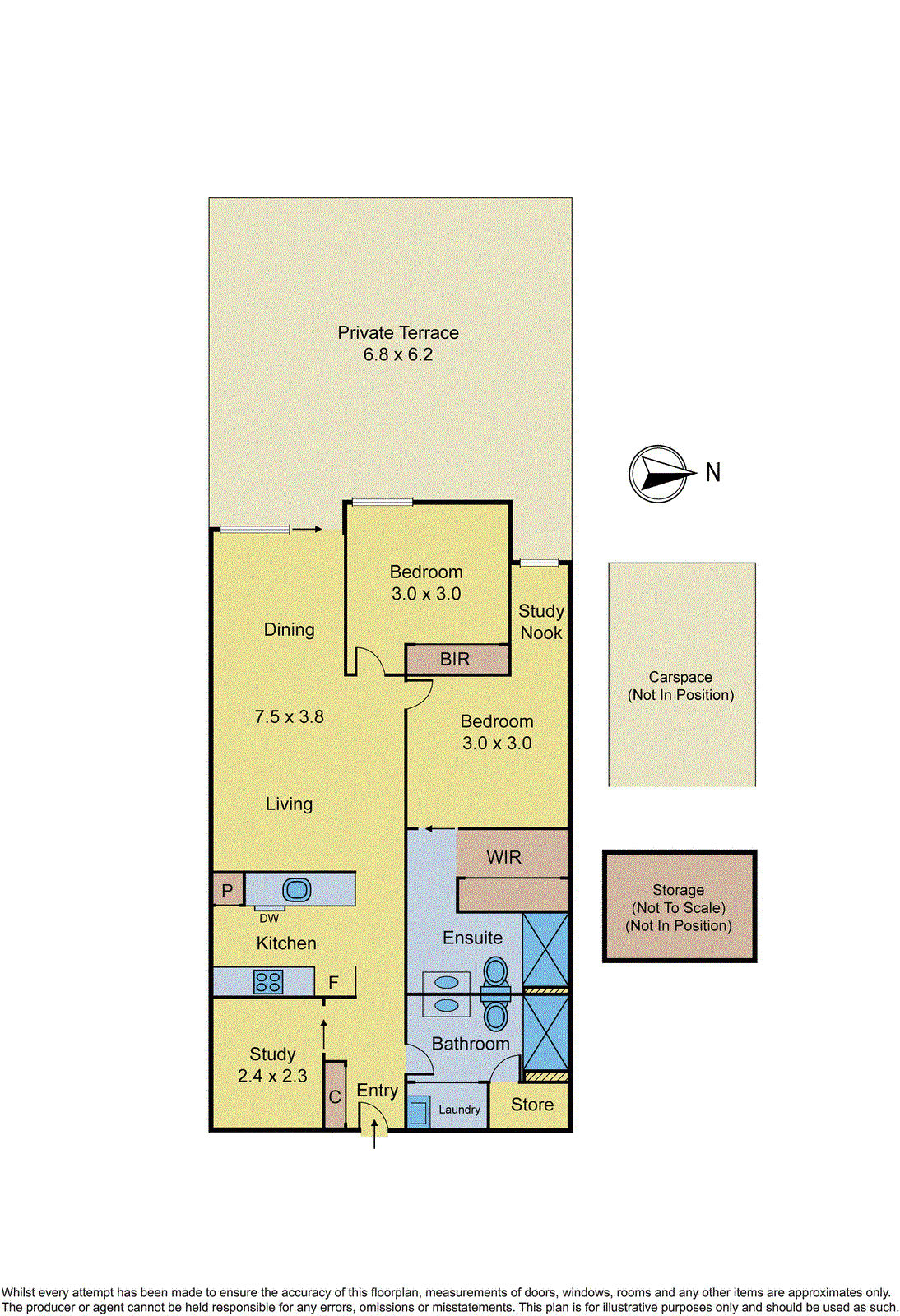 149/75 Graham Road, Highett VIC 3190 - Floorplan
