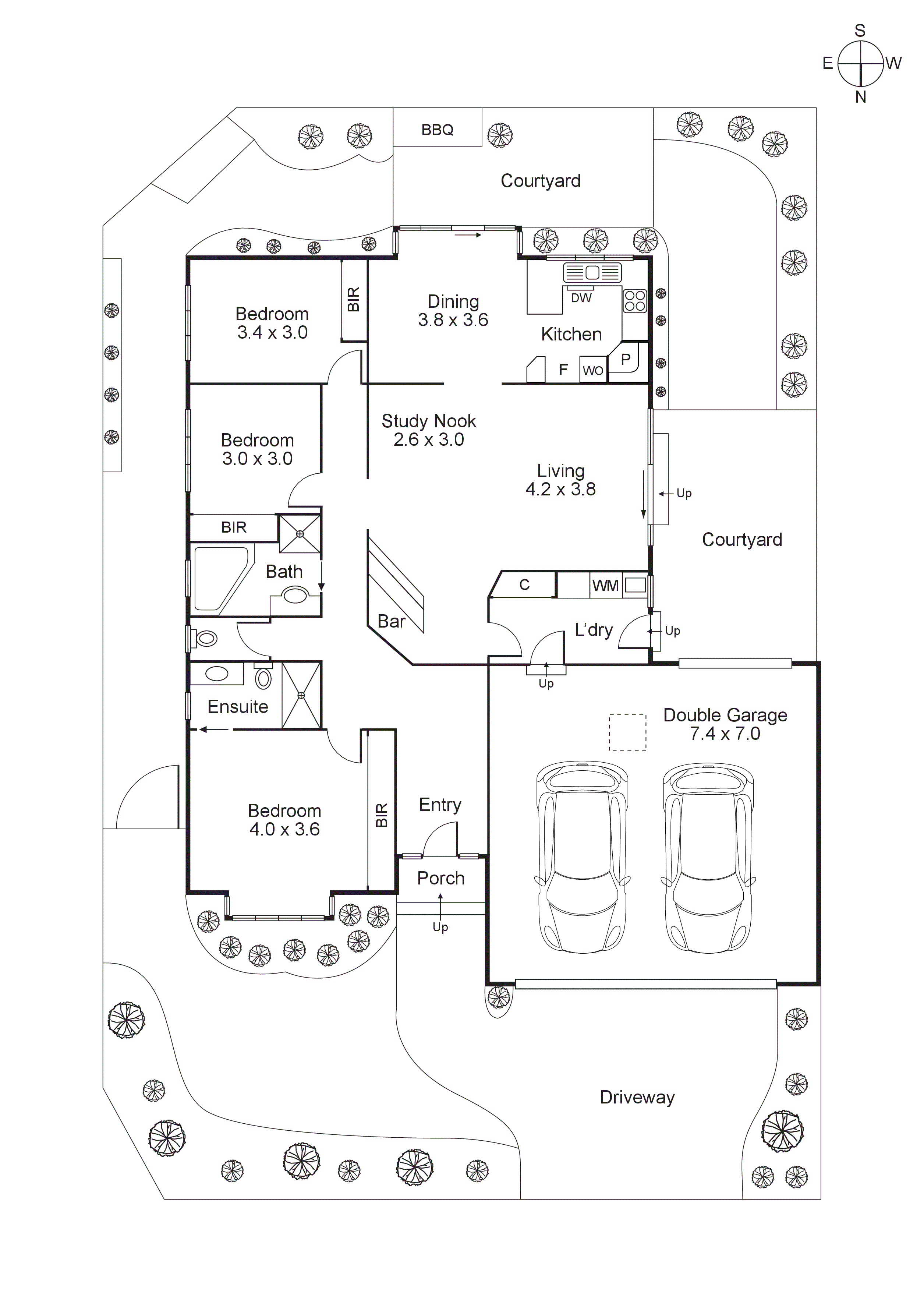 1/4A Bevis Street, Bentleigh East VIC 3165 - Floorplan