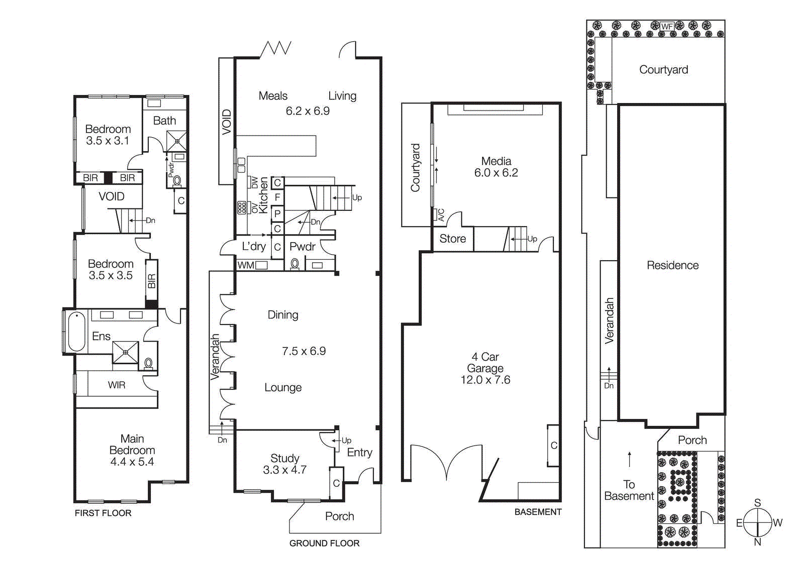 14A Downes Avenue, Brighton VIC 3186 - Floorplan