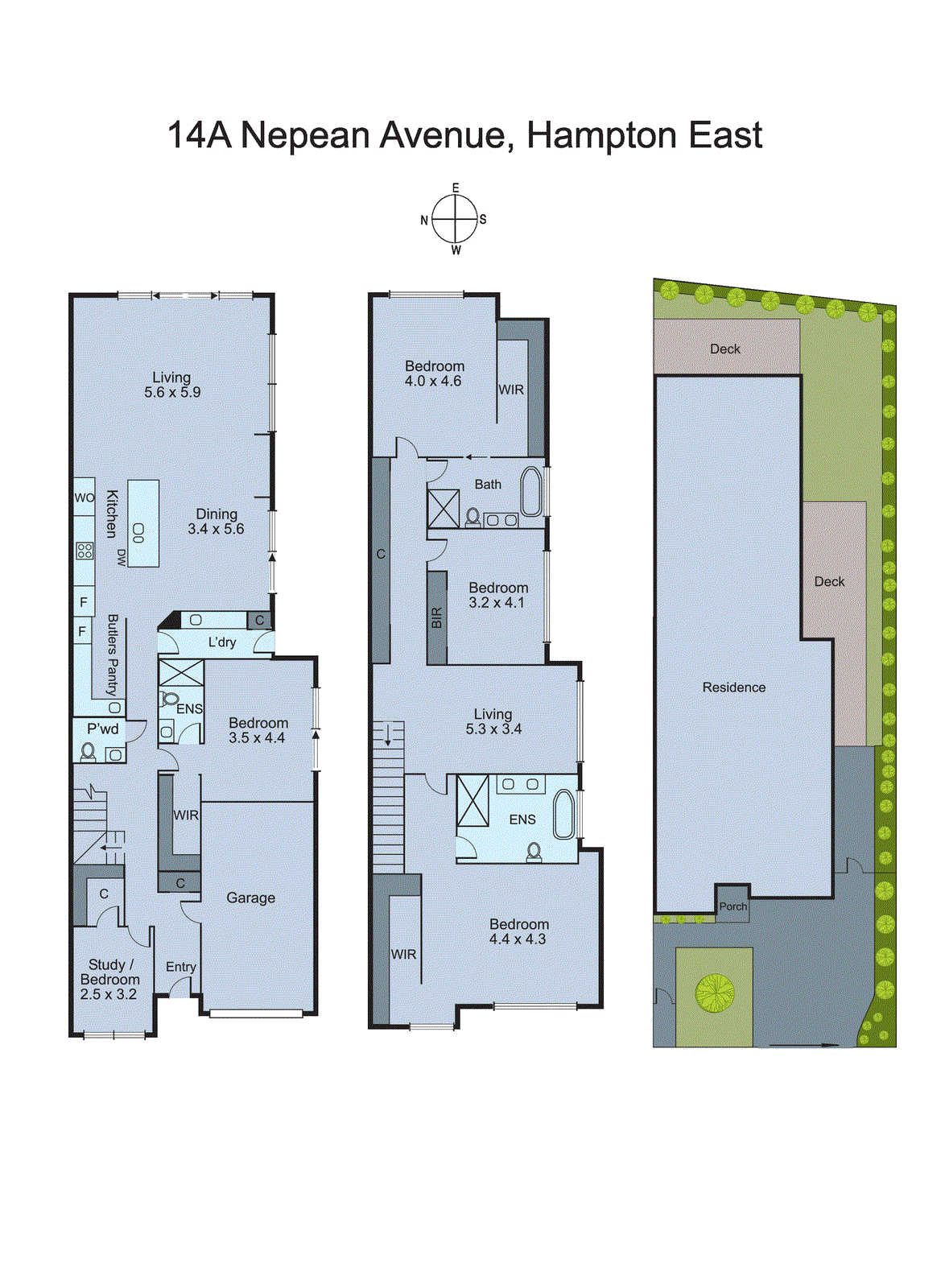 14A Nepean Avenue, Hampton East VIC 3188 - Floorplan