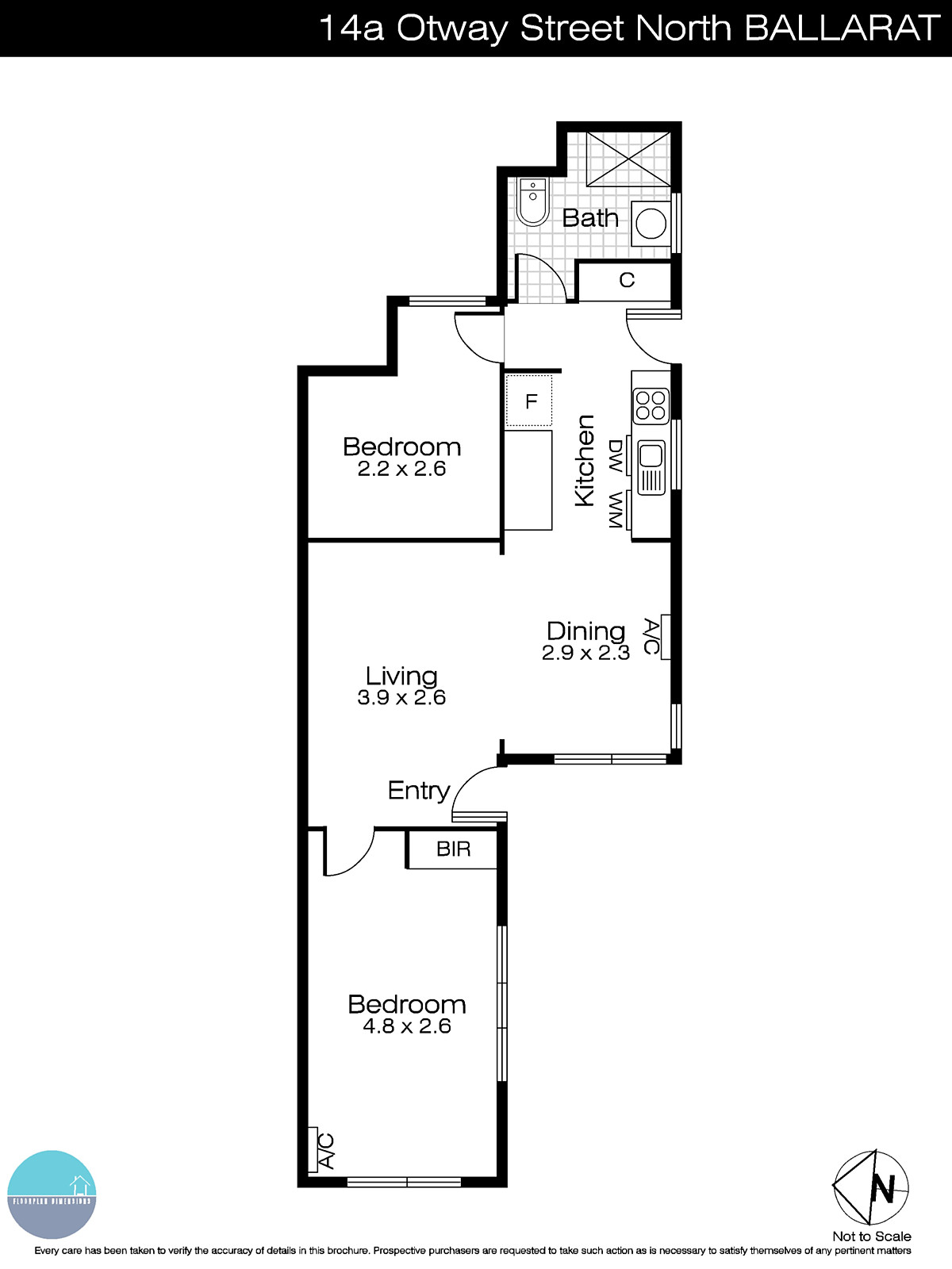 14A Otway Street North, Ballarat East VIC 3350 - Floorplan