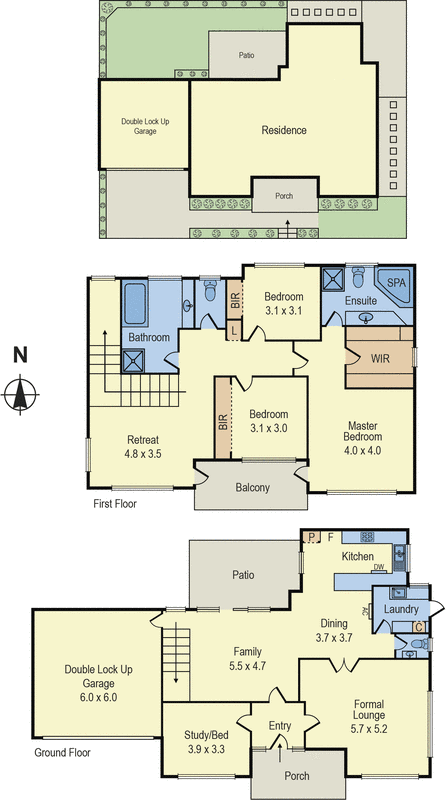 14B Plummer Road, Mentone VIC 3194 - Floorplan