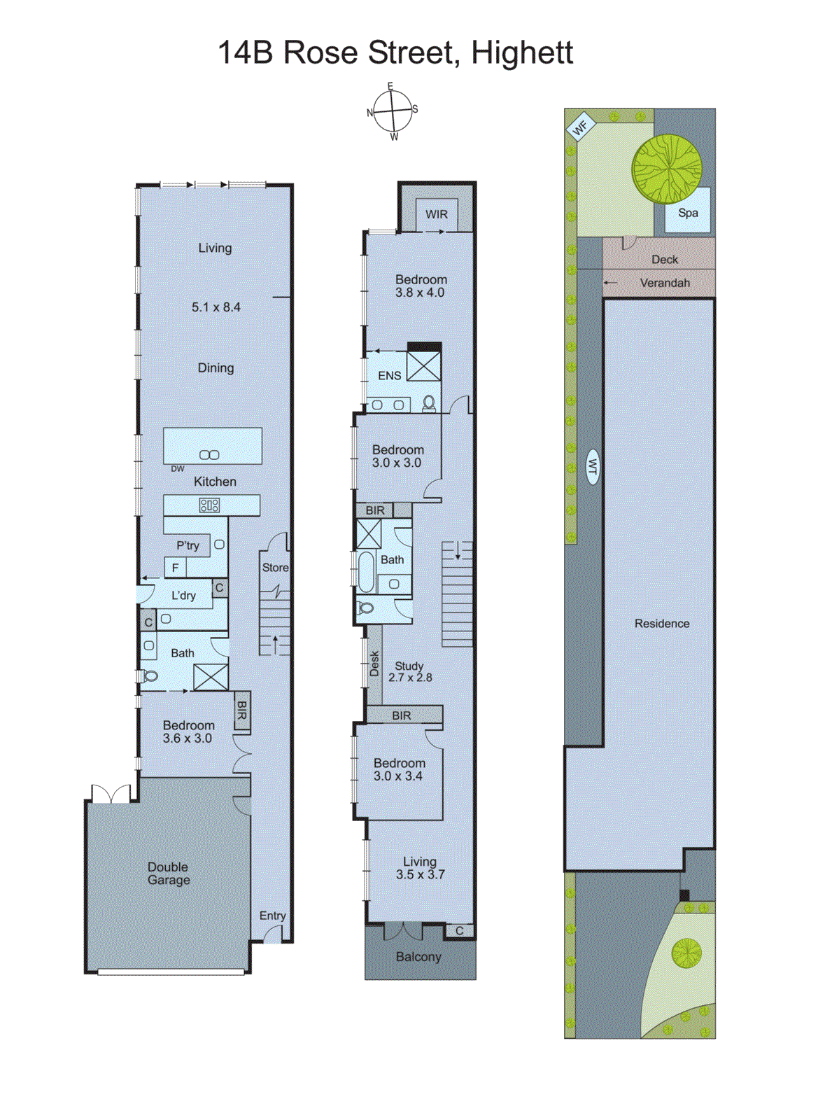 14B Rose Street, Highett VIC 3190 - Floorplan